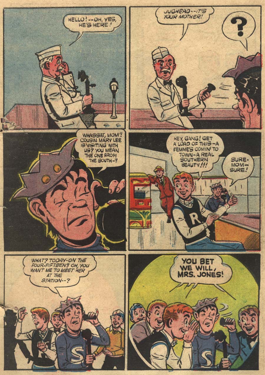 Read online Pep Comics comic -  Issue #53 - 5