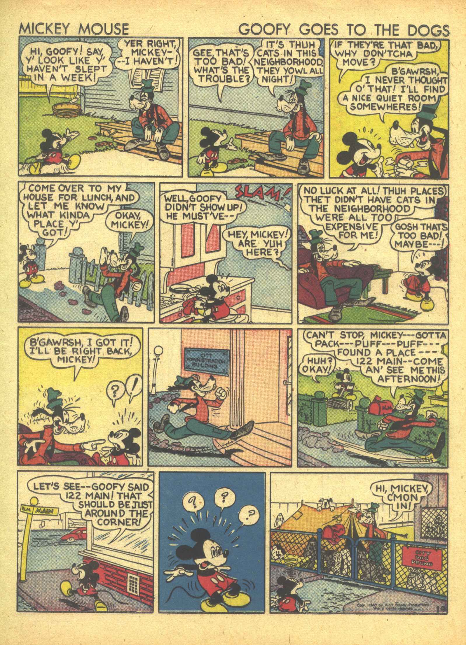 Read online Walt Disney's Comics and Stories comic -  Issue #19 - 21