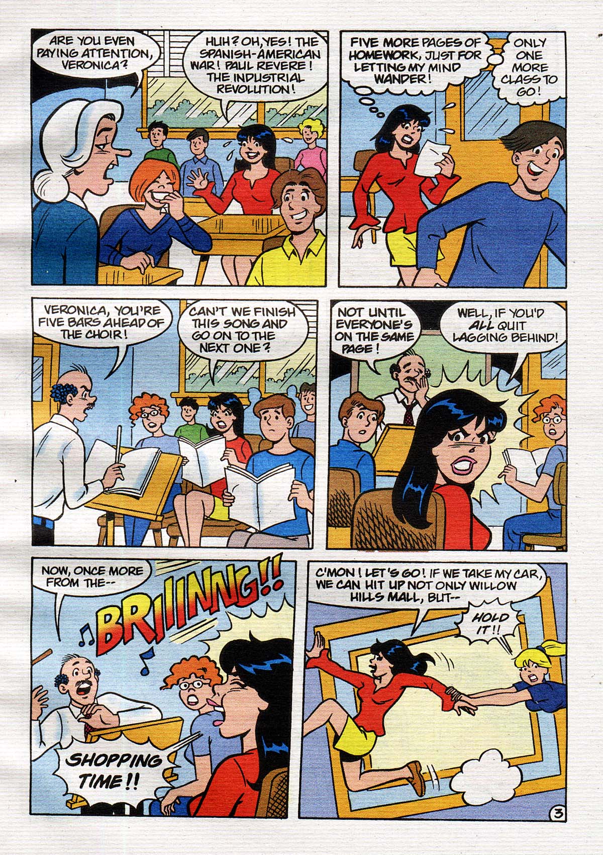Read online Betty and Veronica Digest Magazine comic -  Issue #151 - 5