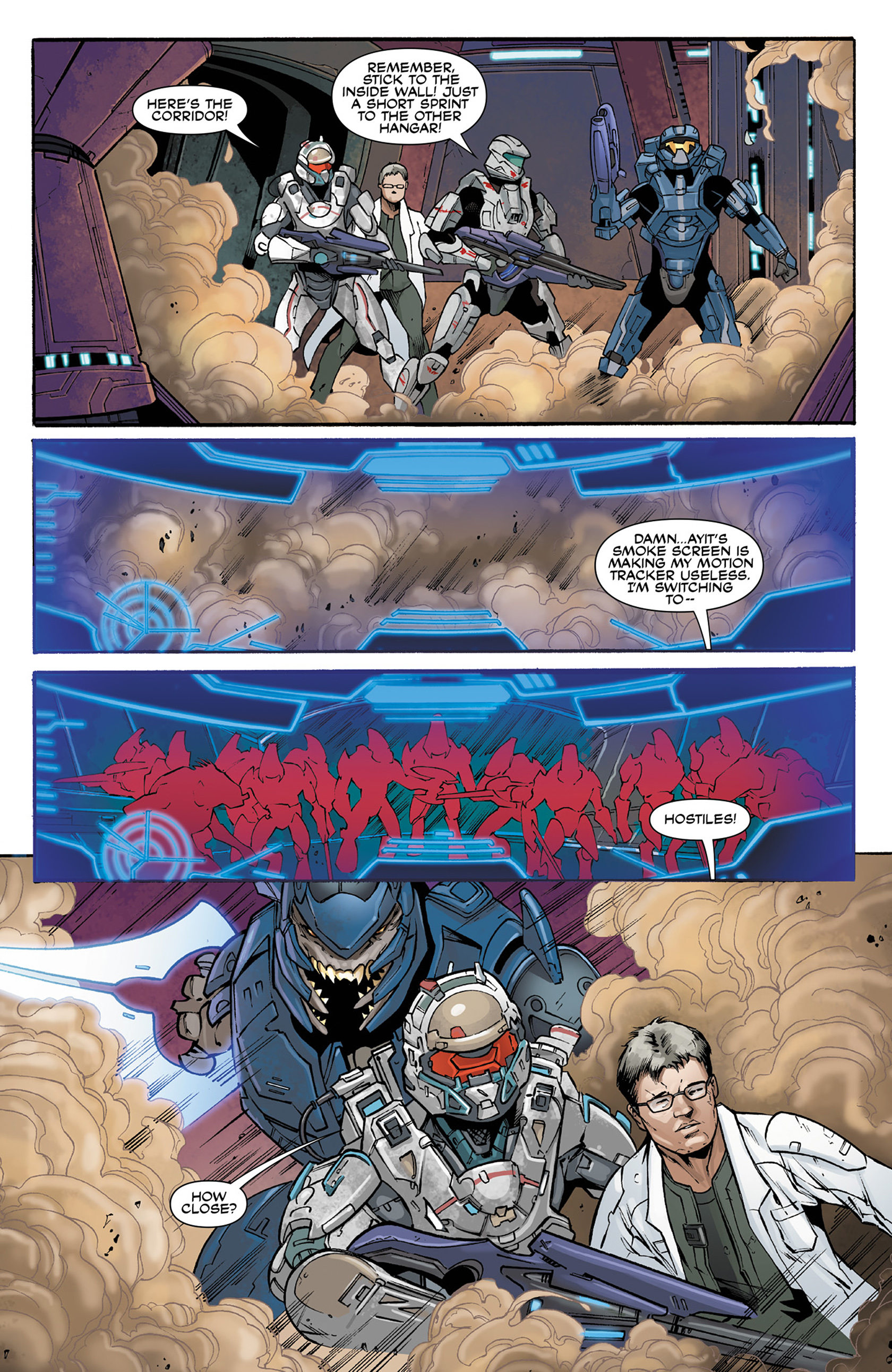 Read online Halo: Escalation comic -  Issue #20 - 11