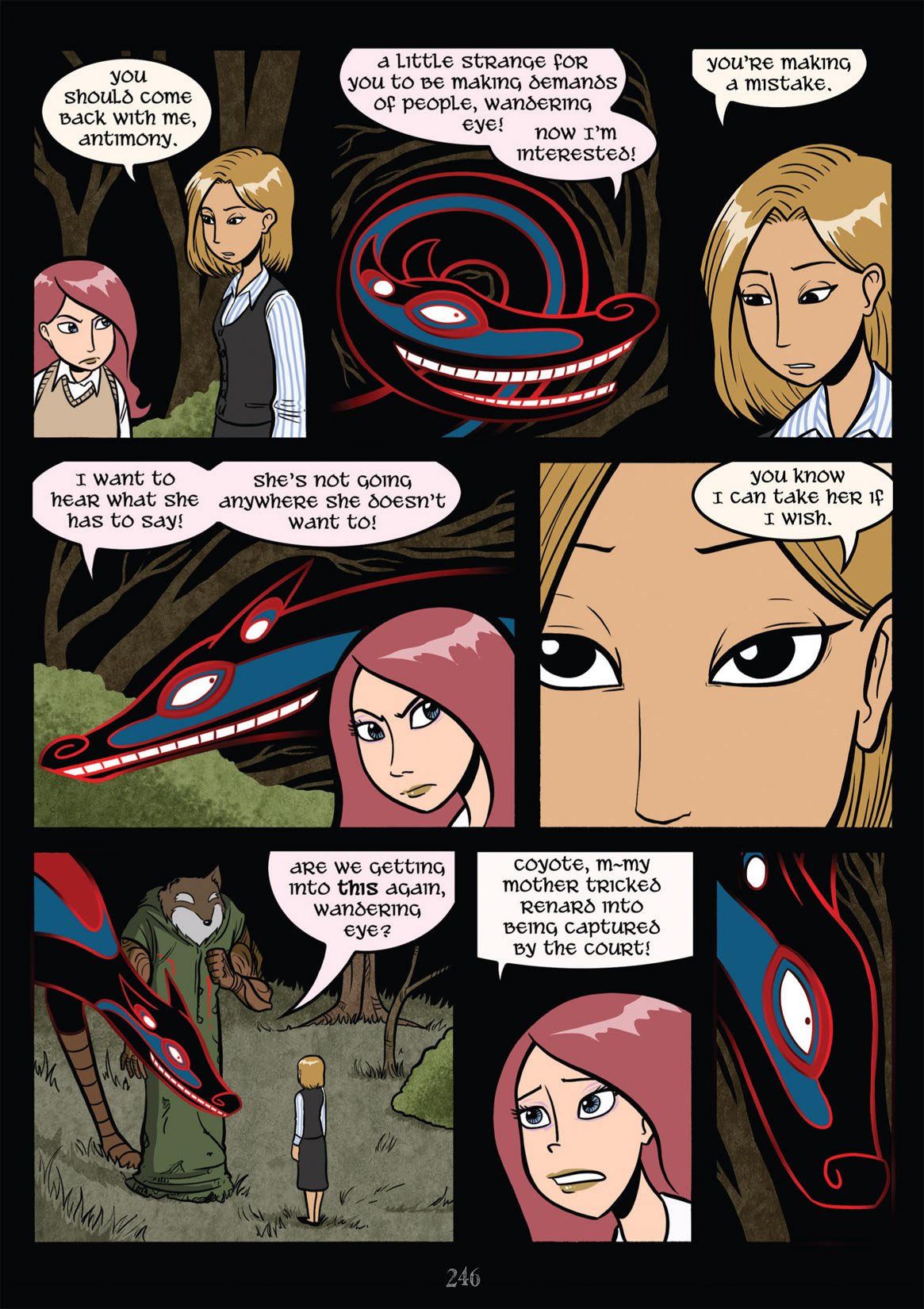 Read online Gunnerkrigg Court comic -  Issue # TPB 3 (Part 3) - 52