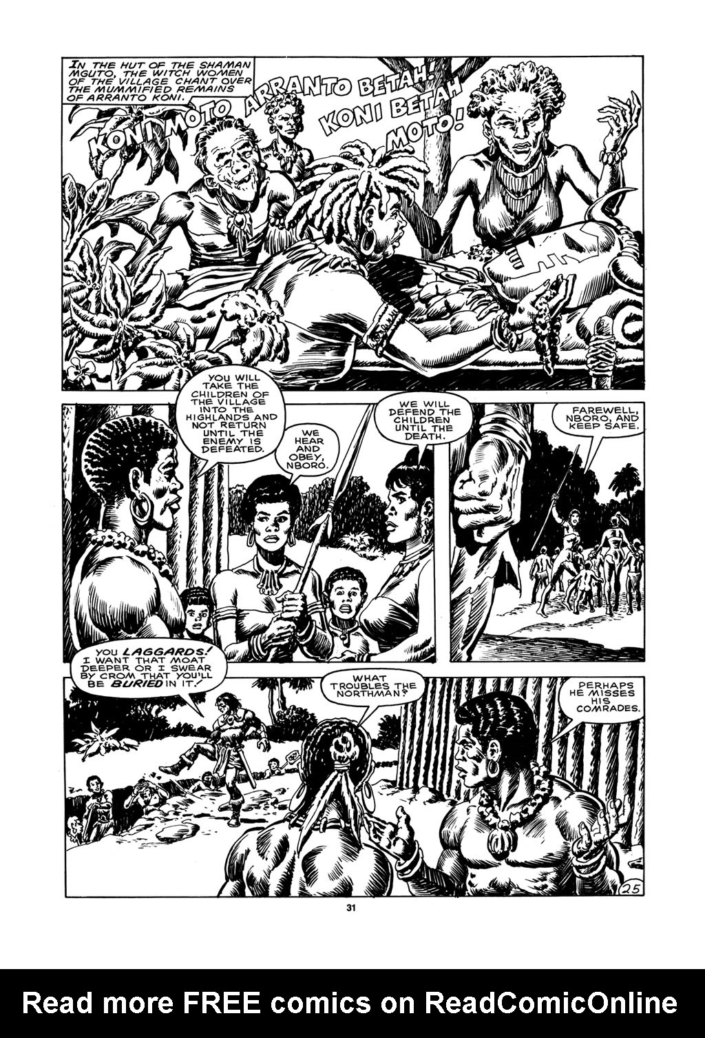 Read online The Savage Sword Of Conan comic -  Issue #150 - 27