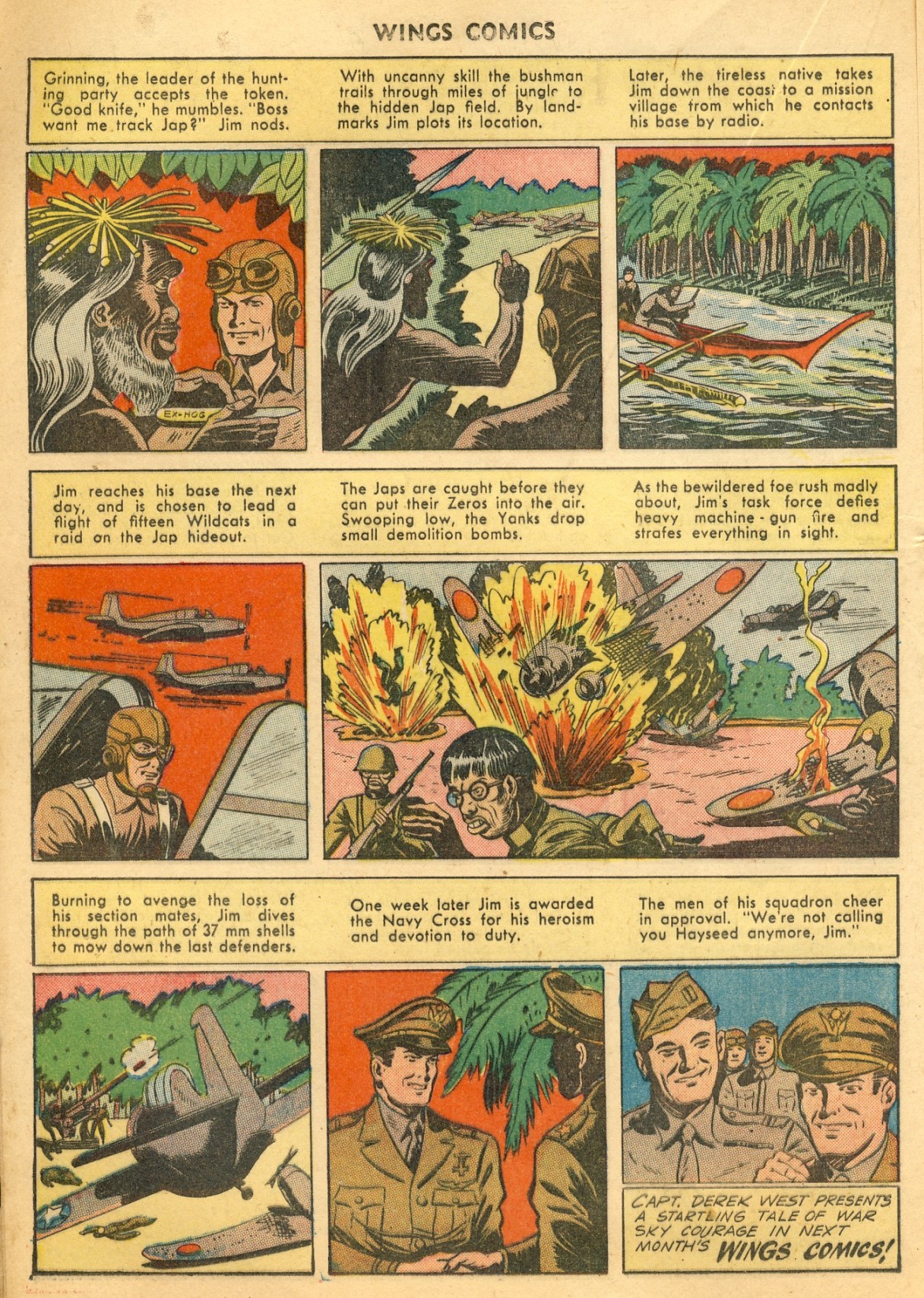 Read online Wings Comics comic -  Issue #39 - 42