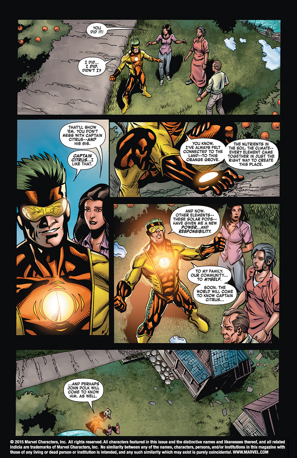 Read online Avengers Assemble Featuring Captain Citrus comic -  Issue #2 - 15