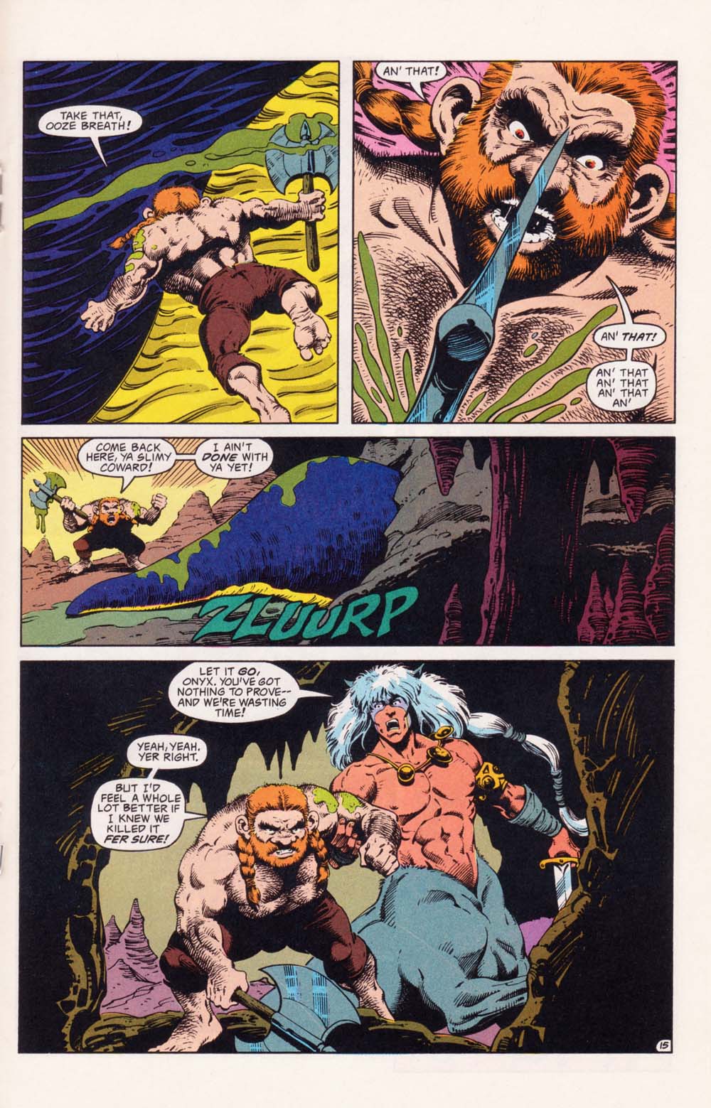 Read online Advanced Dungeons & Dragons comic -  Issue #35 - 15