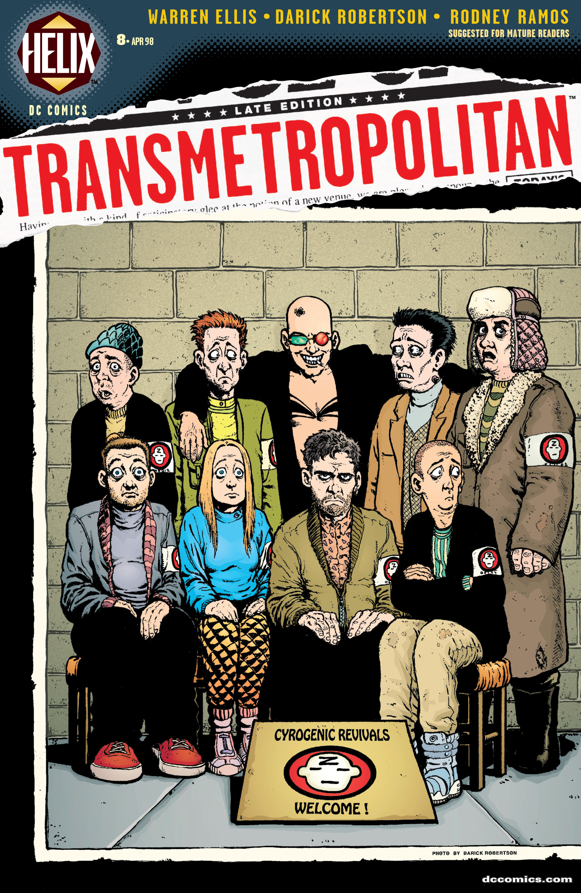 Read online Transmetropolitan comic -  Issue #8 - 1