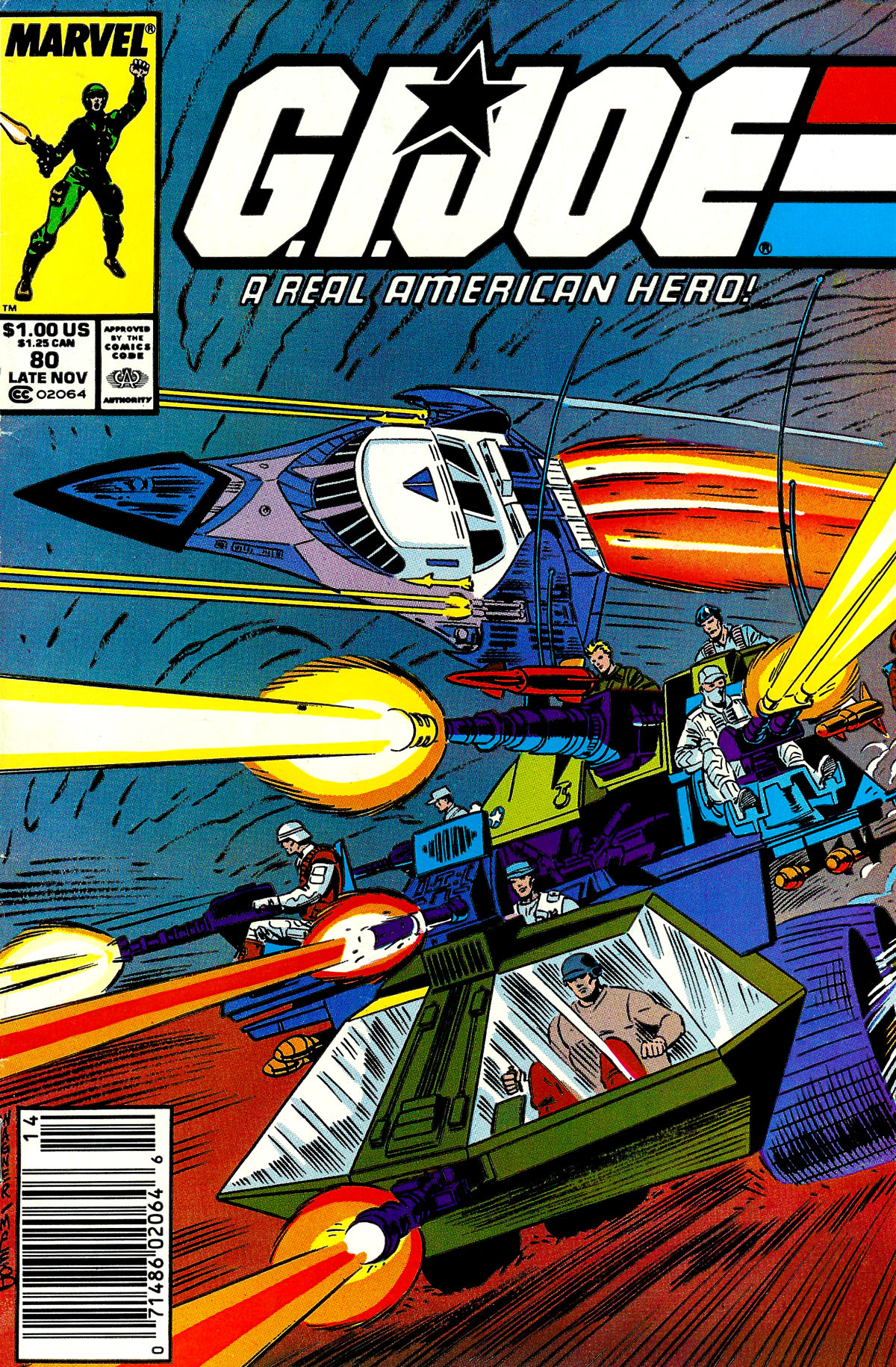 Read online G.I. Joe: A Real American Hero comic -  Issue #80 - 1