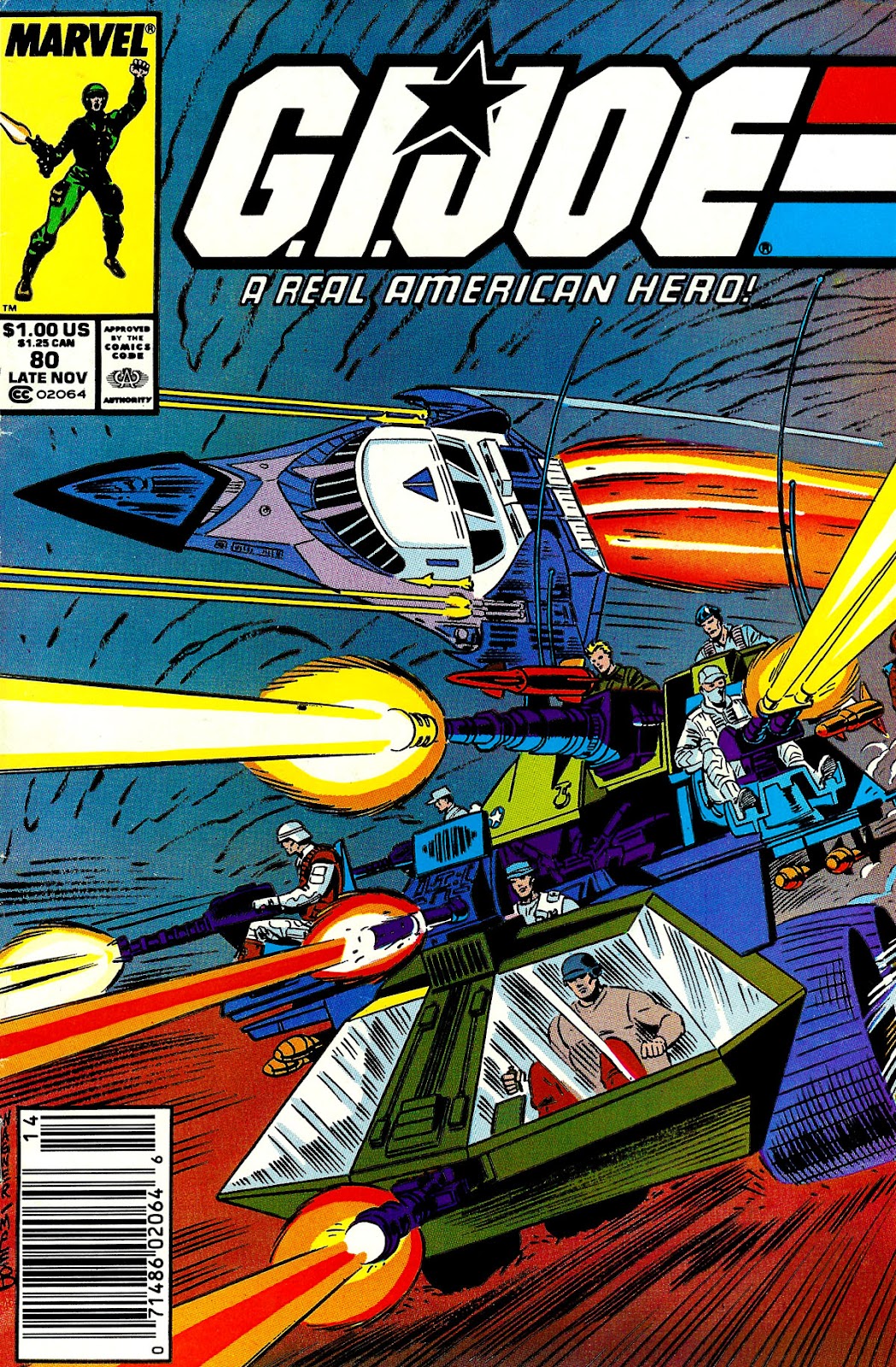 G.I. Joe: A Real American Hero issue 80 - Page 1