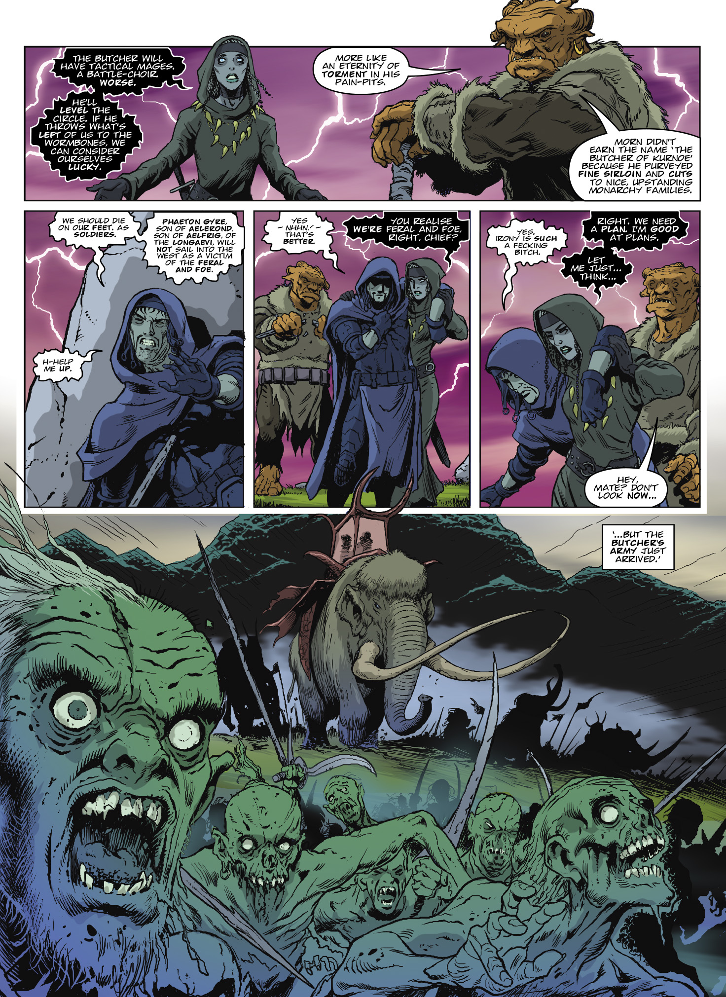 Read online Judge Dredd Megazine (Vol. 5) comic -  Issue #447 - 129