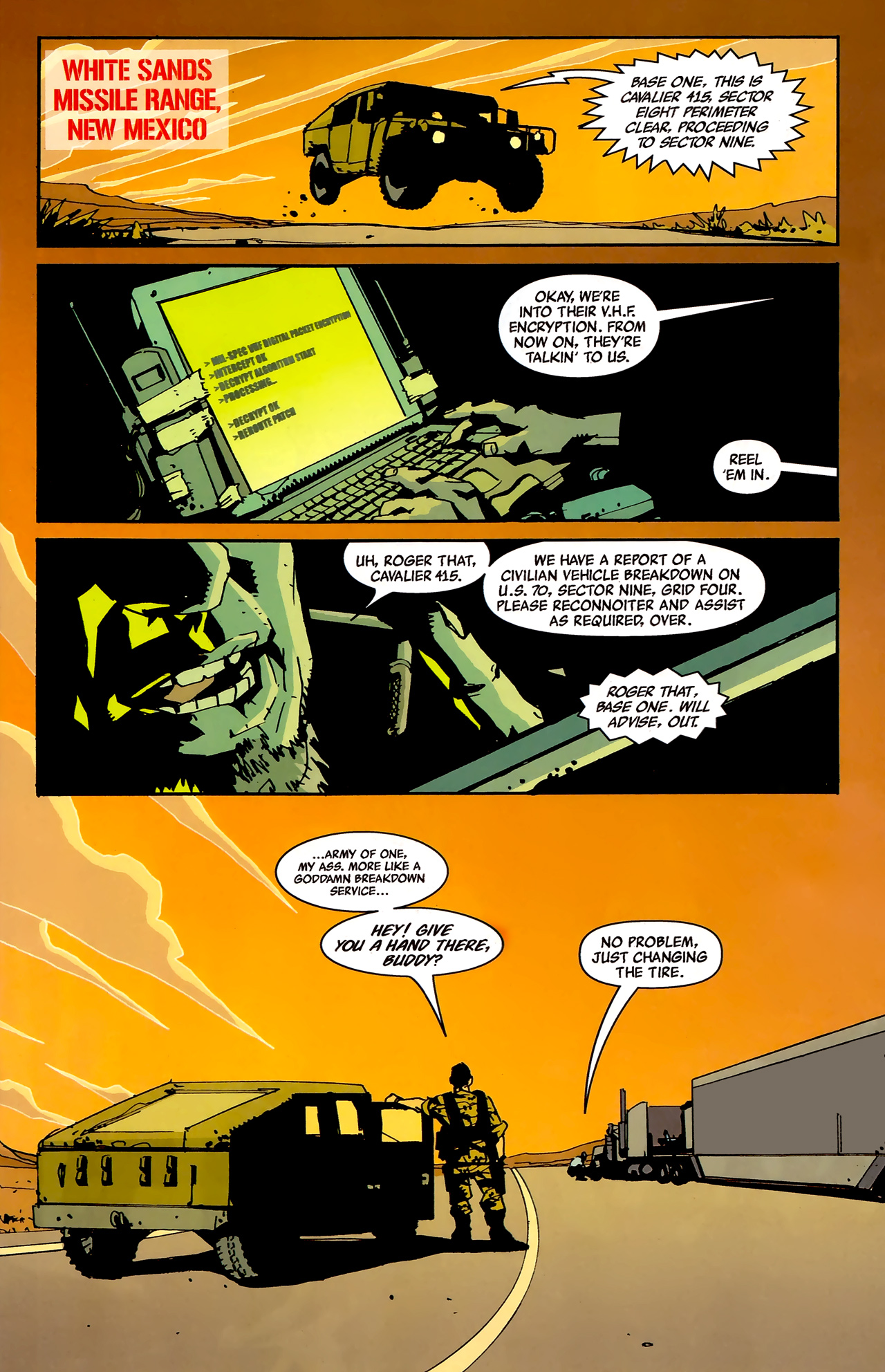 Read online The Losers comic -  Issue # _Special 1 - 2