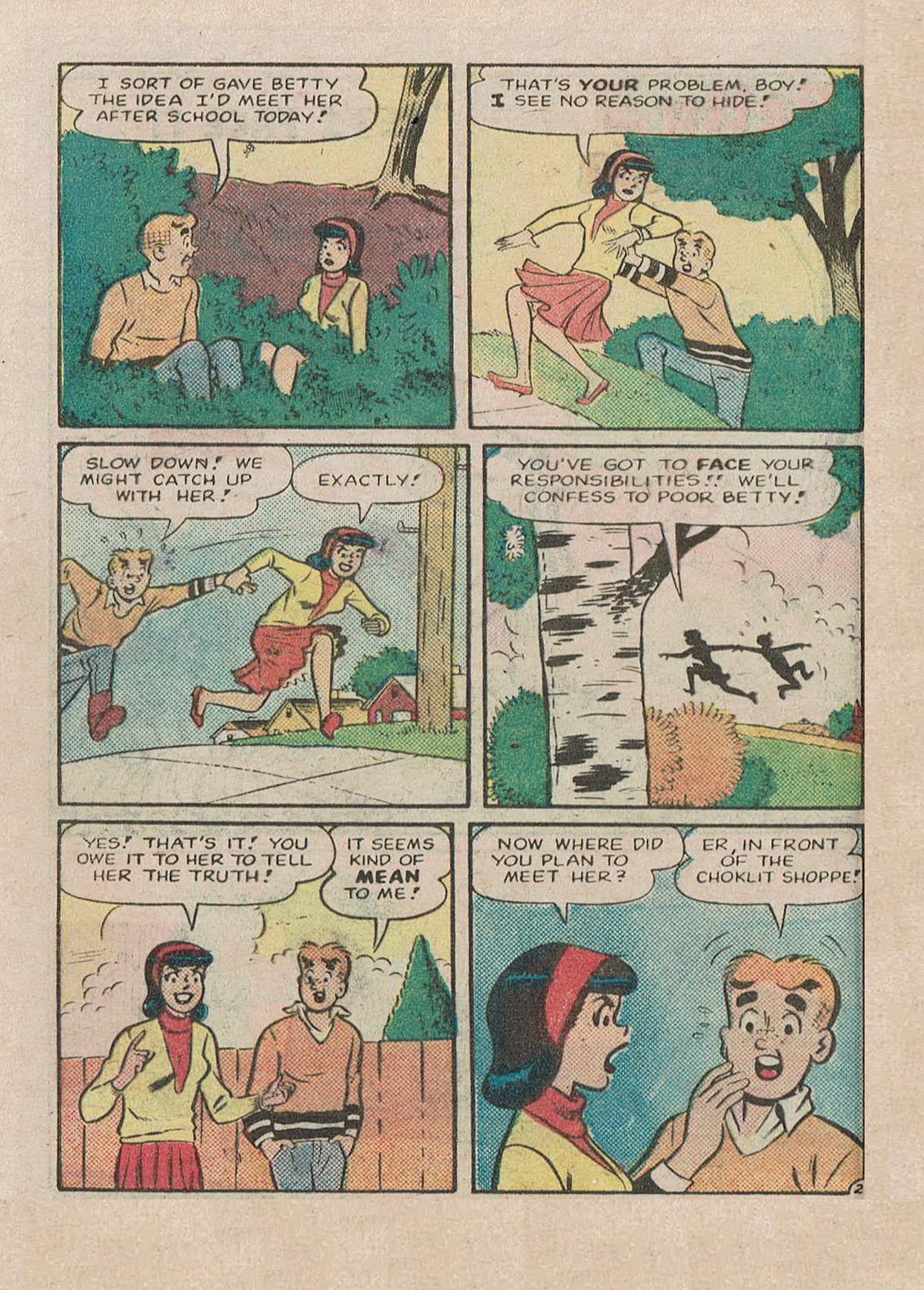 Read online Archie's Double Digest Magazine comic -  Issue #28 - 224