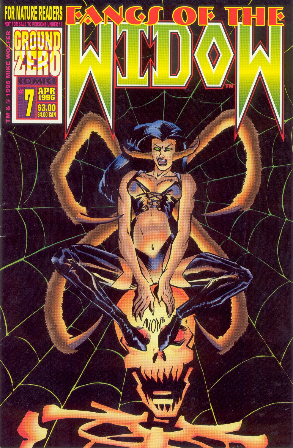 Read online Fangs of the Widow comic -  Issue #7 - 1