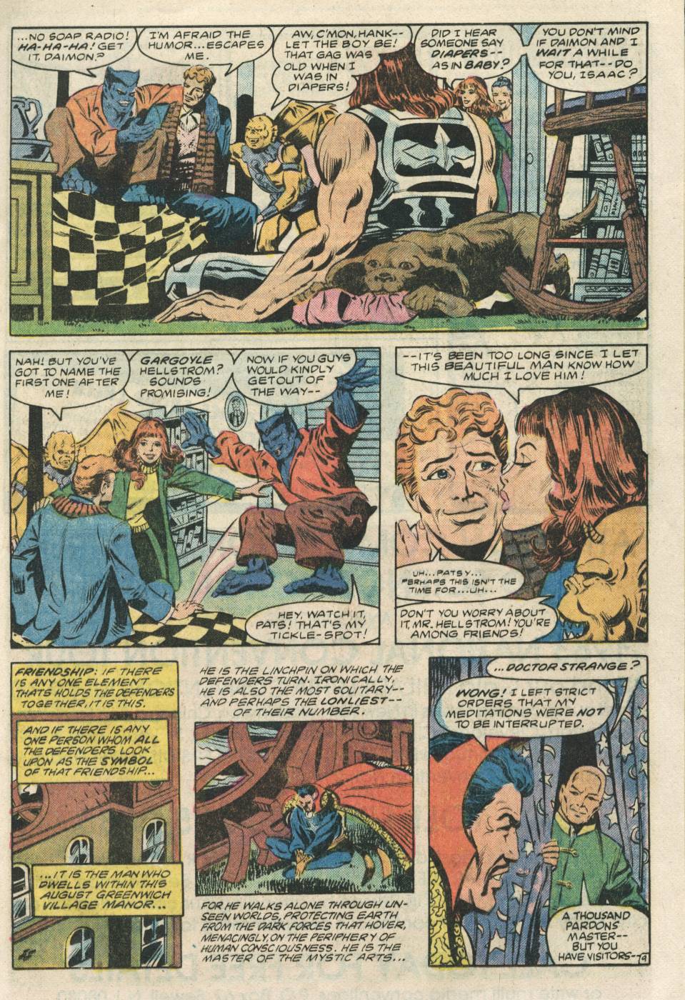 The Defenders (1972) Issue #122 #123 - English 10