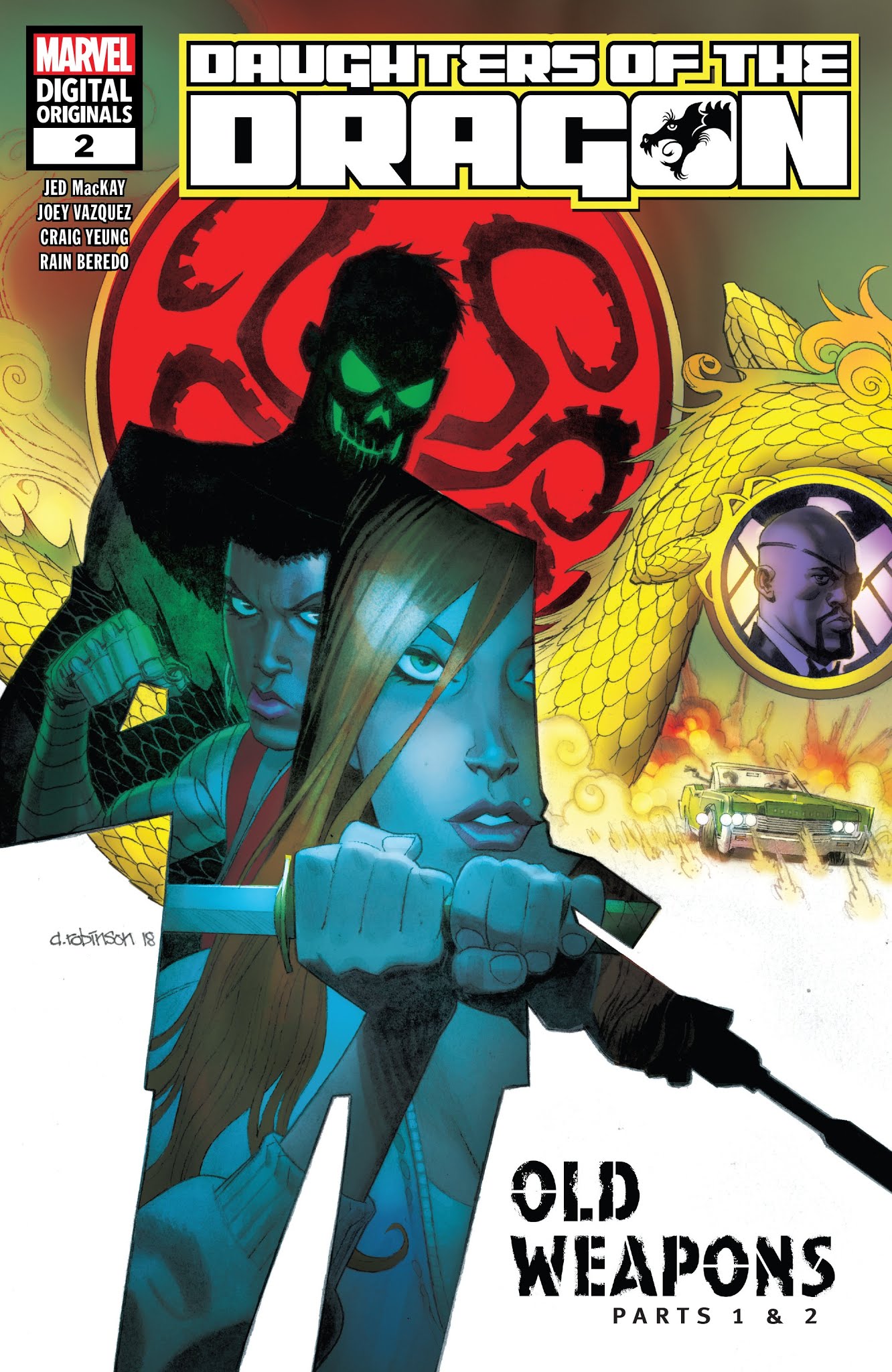 Read online Daughters of the Dragon (2018) comic -  Issue #2 - 1