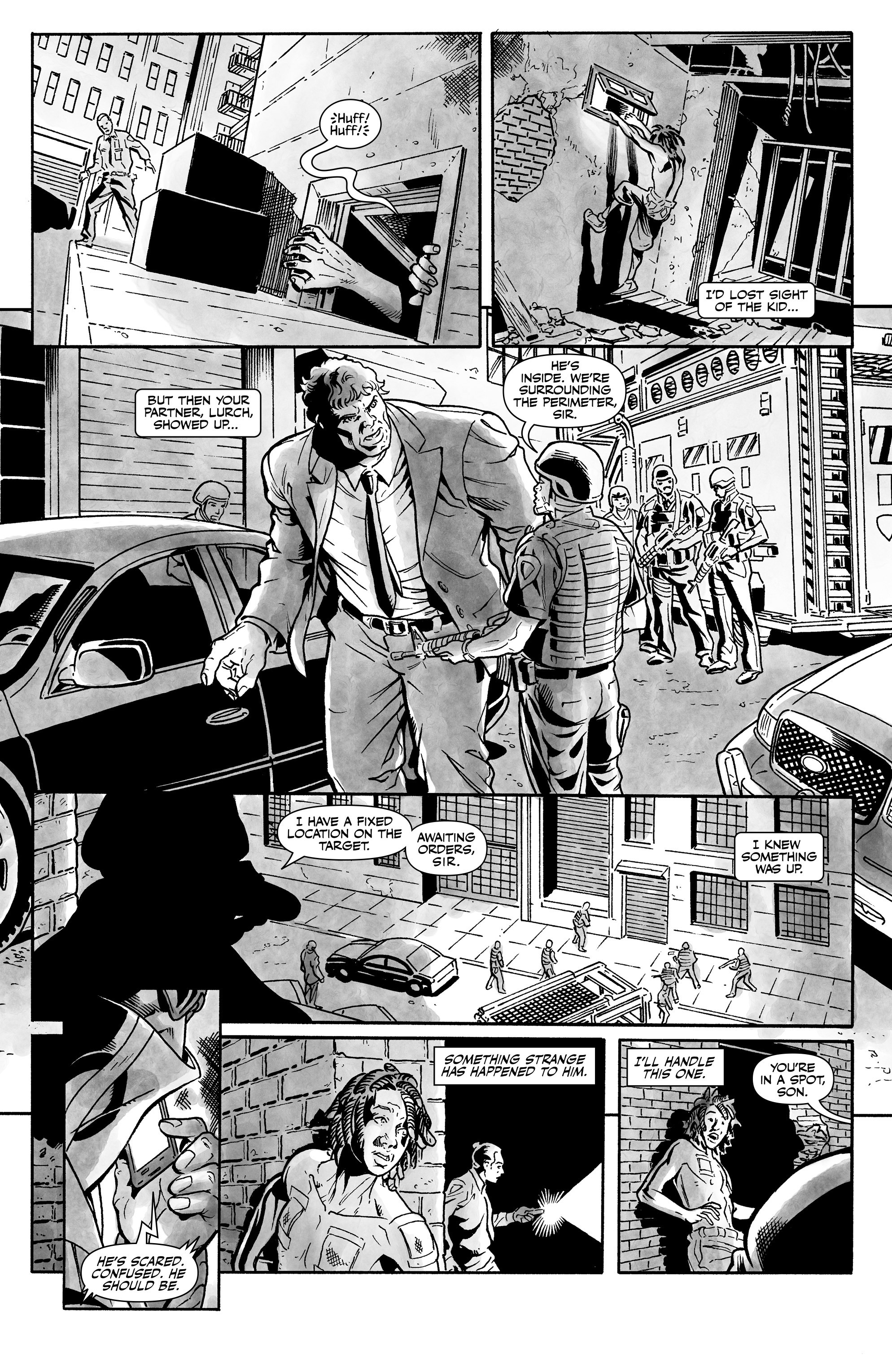 Read online Black comic -  Issue #1 - 10