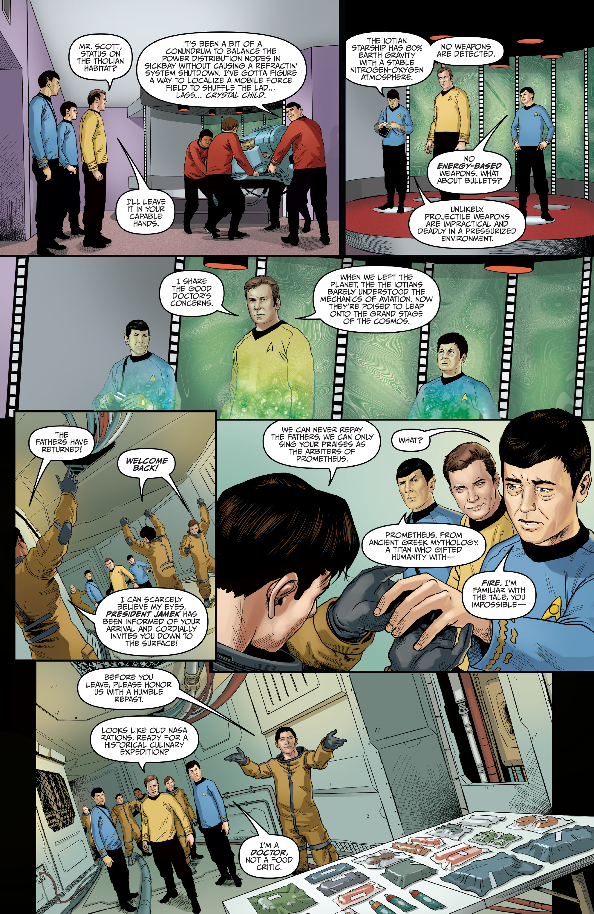 Read online Star Trek: Year Five comic -  Issue #3 - 7