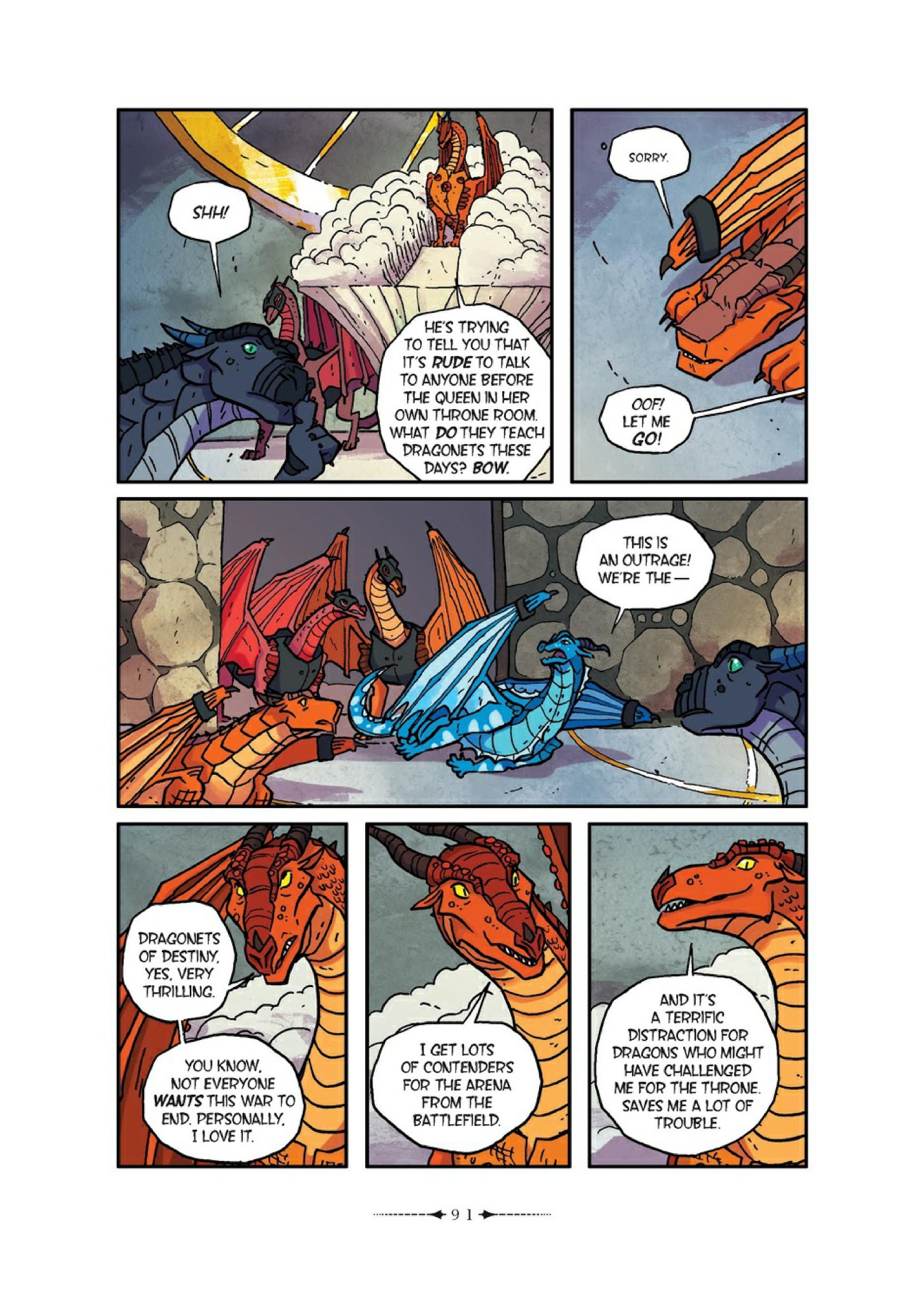 Read online Wings of Fire comic -  Issue # TPB 1 (Part 1) - 99