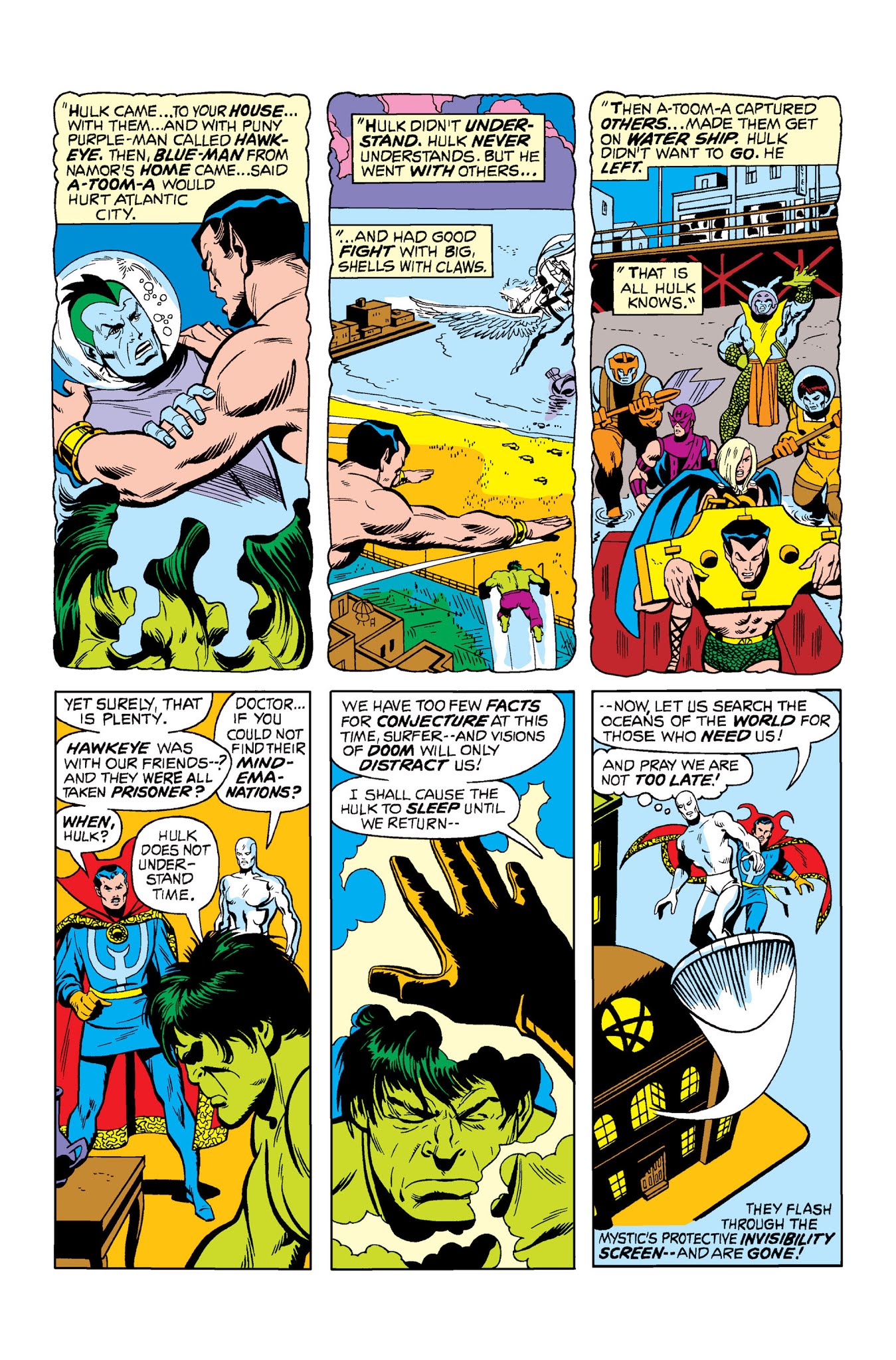 Read online Marvel Masterworks: The Defenders comic -  Issue # TPB 2 (Part 1) - 35