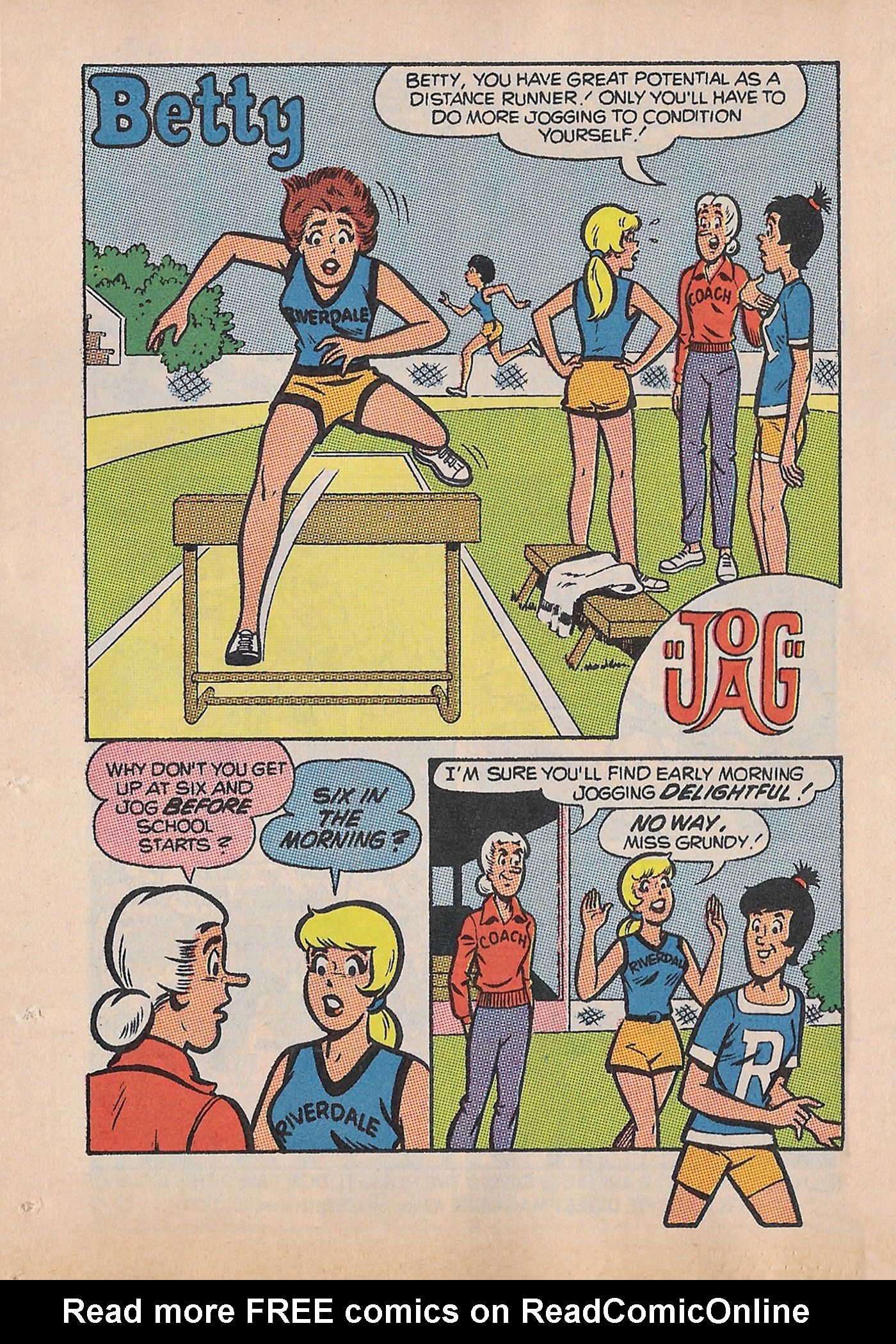 Read online Betty and Veronica Digest Magazine comic -  Issue #51 - 79