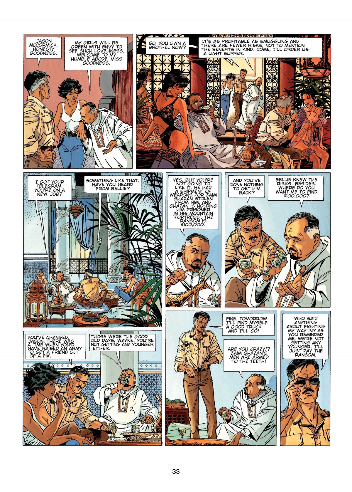 Read online Wayne Shelton comic -  Issue #1 - 33