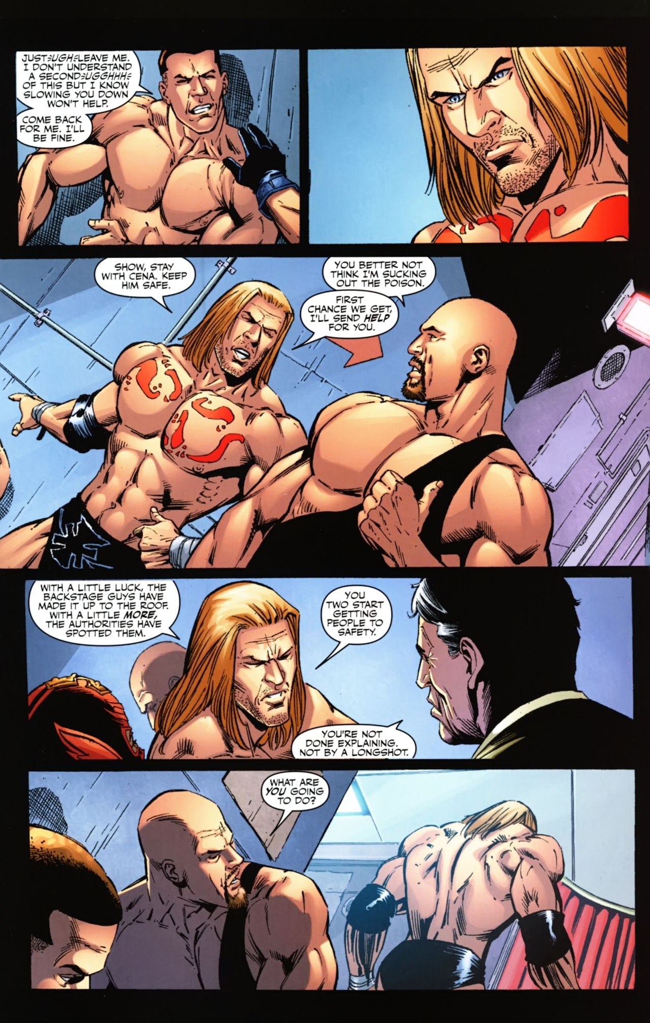 Read online WWE Heroes comic -  Issue #5 - 18