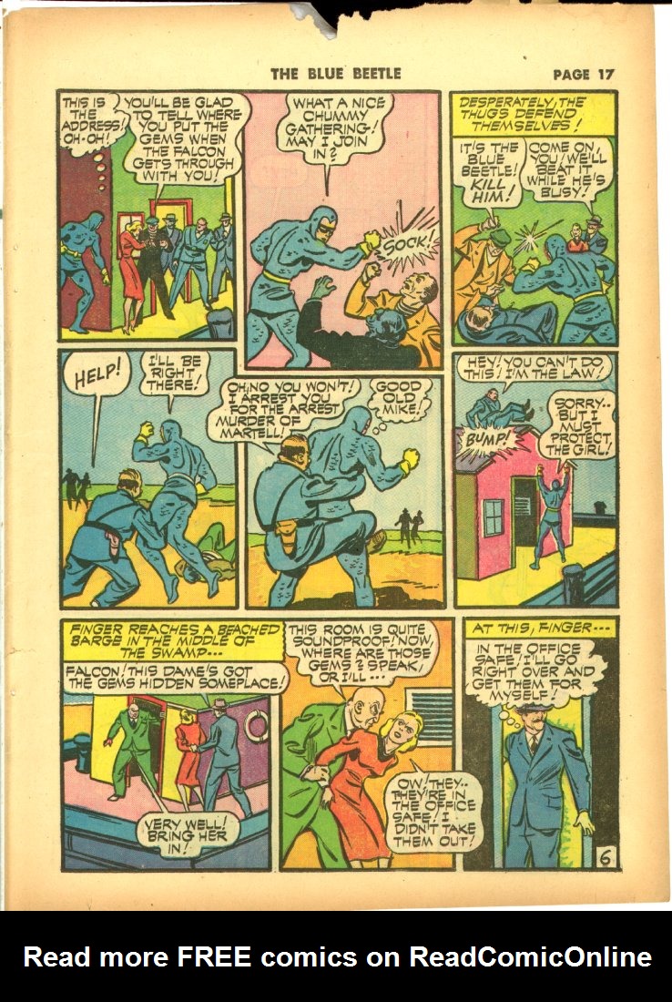 Read online The Blue Beetle comic -  Issue #9 - 19