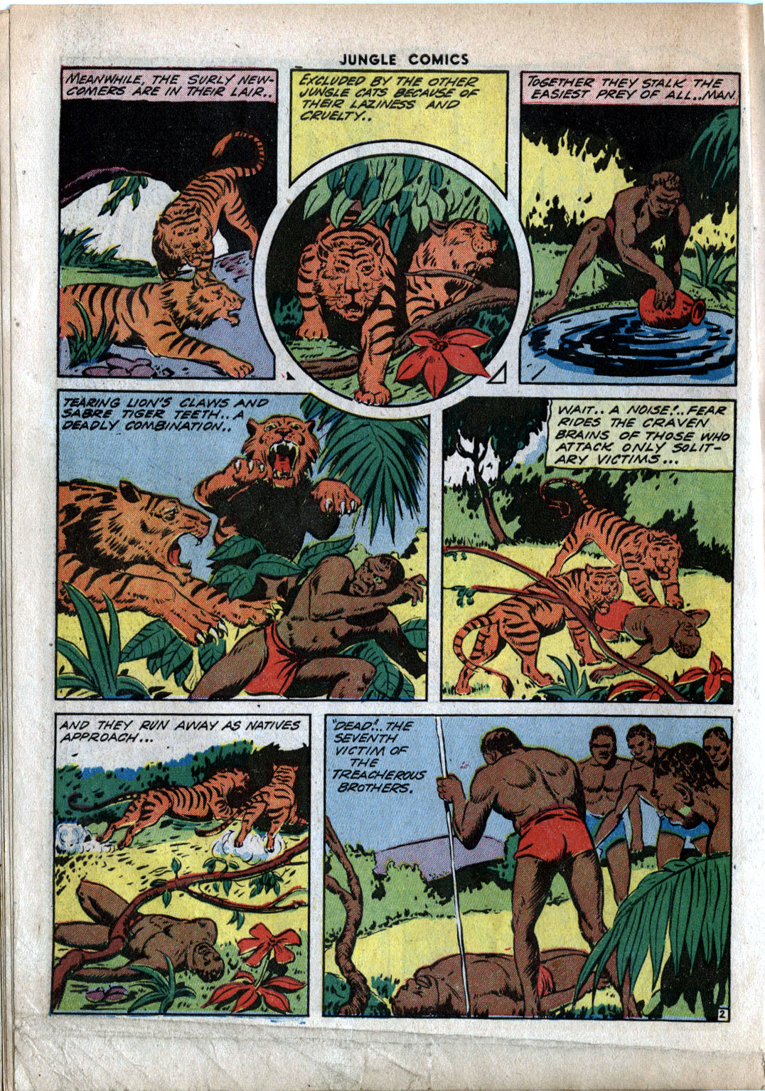Read online Jungle Comics comic -  Issue #49 - 16