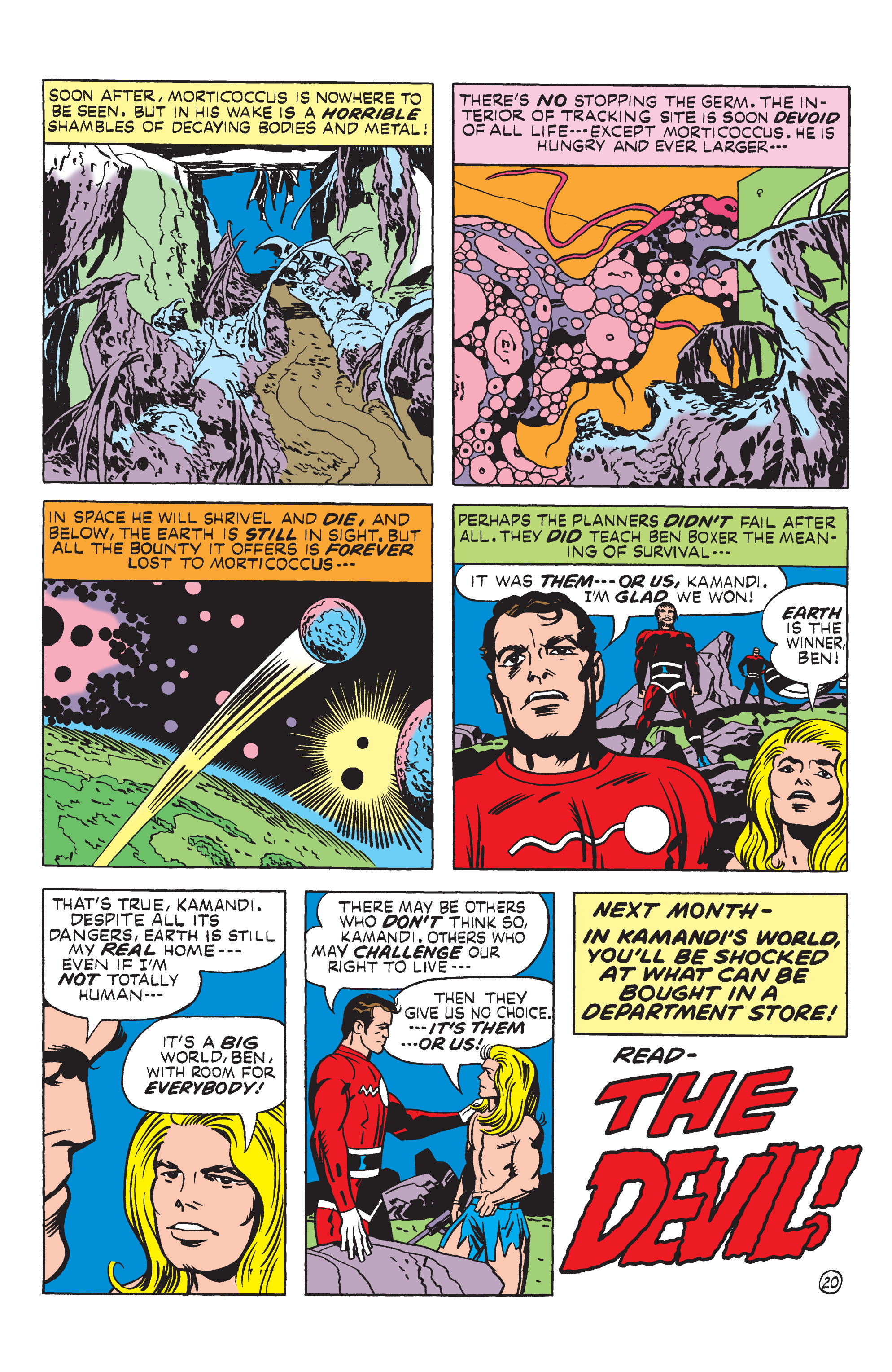 Read online Kamandi, The Last Boy On Earth comic -  Issue #10 - 20