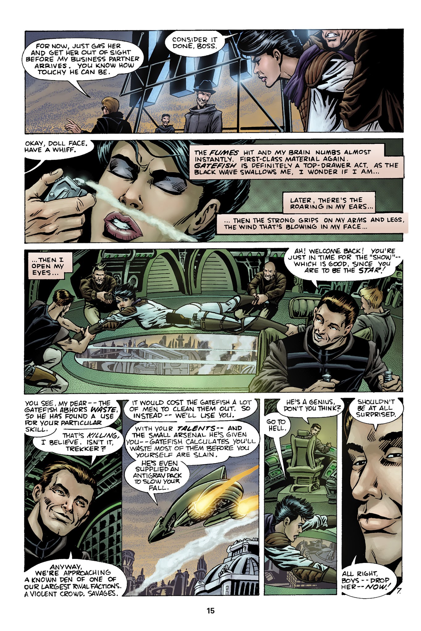 Read online Trekker Omnibus comic -  Issue # TPB - 14