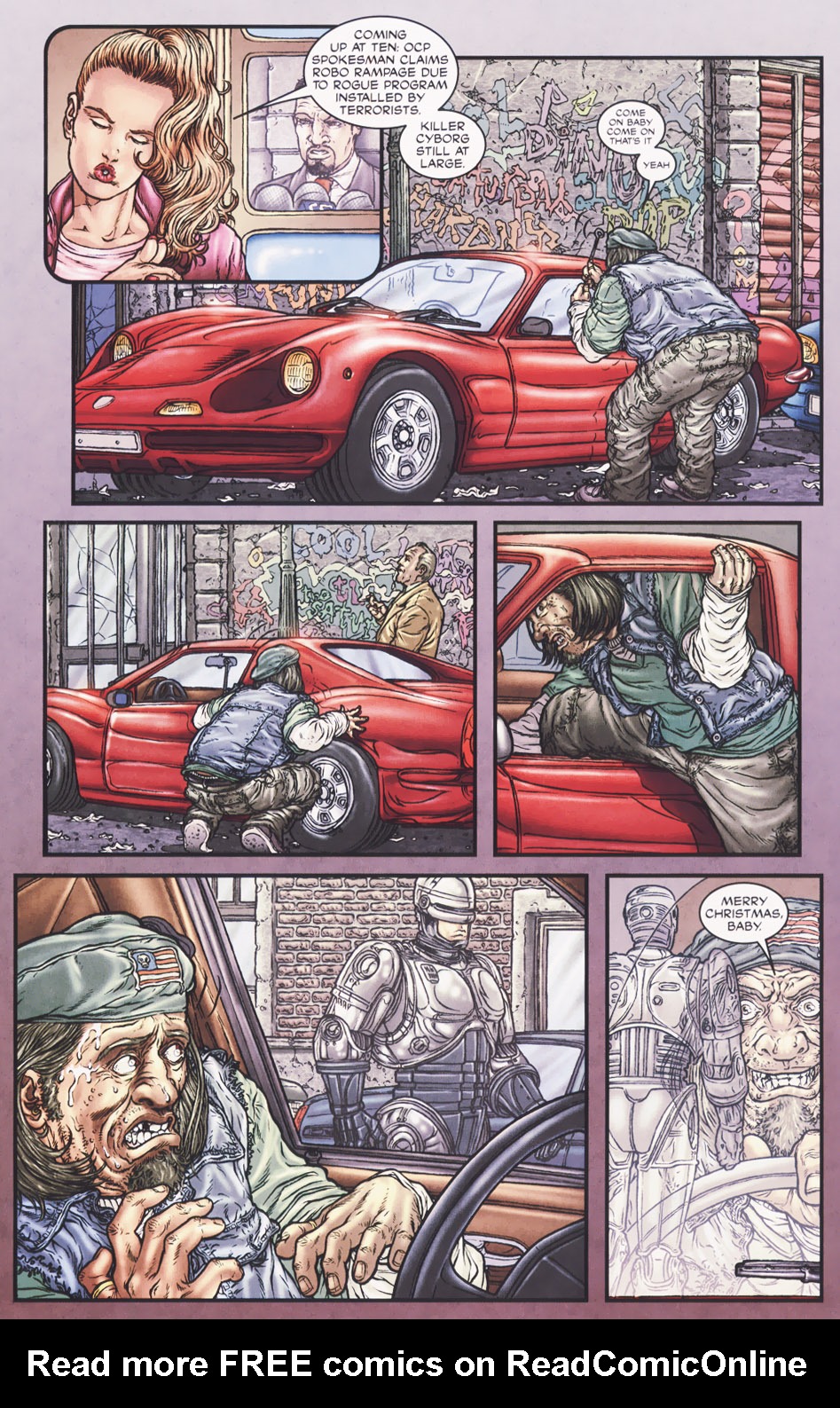 Read online Frank Miller's Robocop comic -  Issue #5 - 14