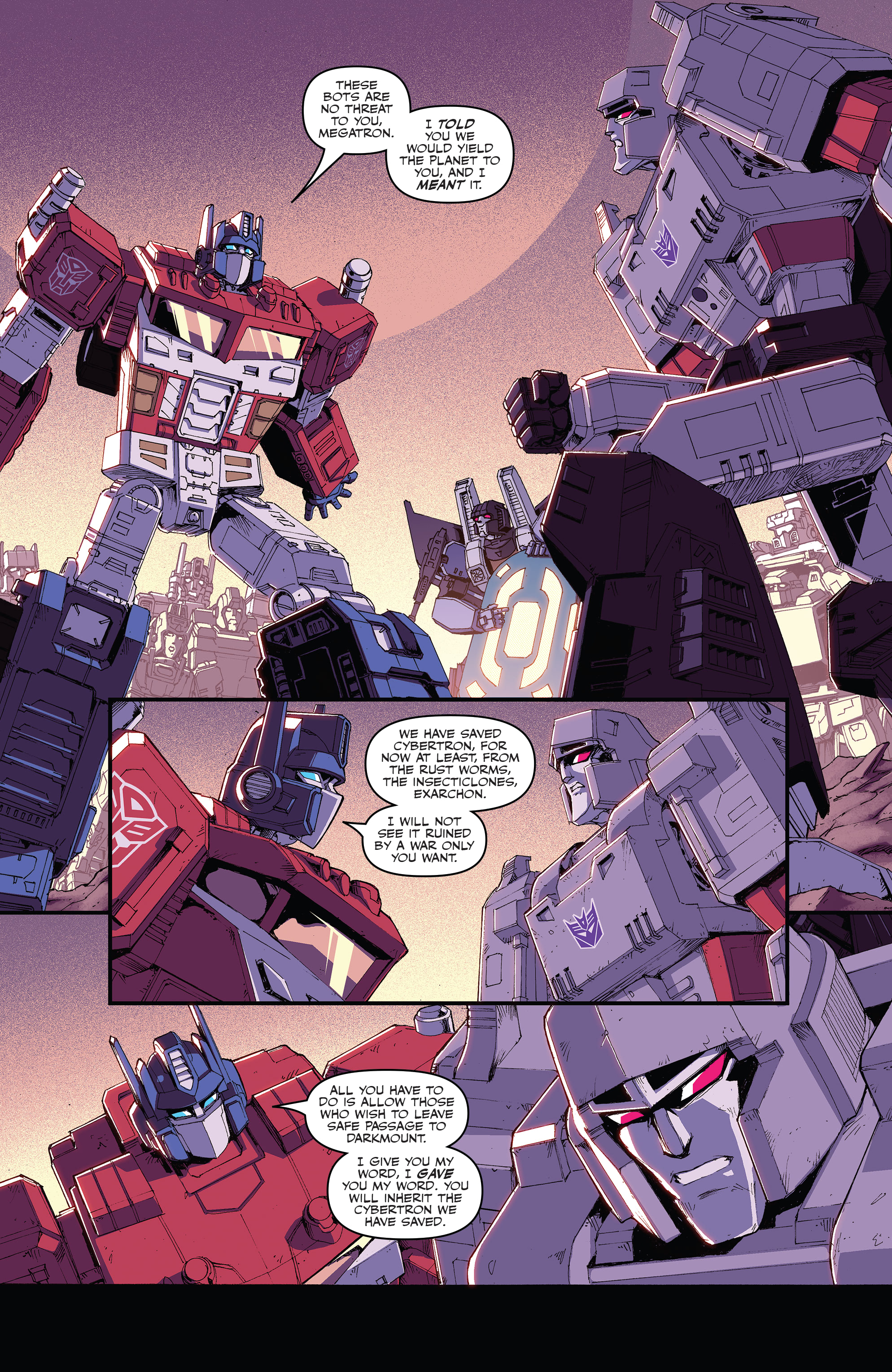 Read online Transformers: Fate of Cybertron comic -  Issue # Full - 3