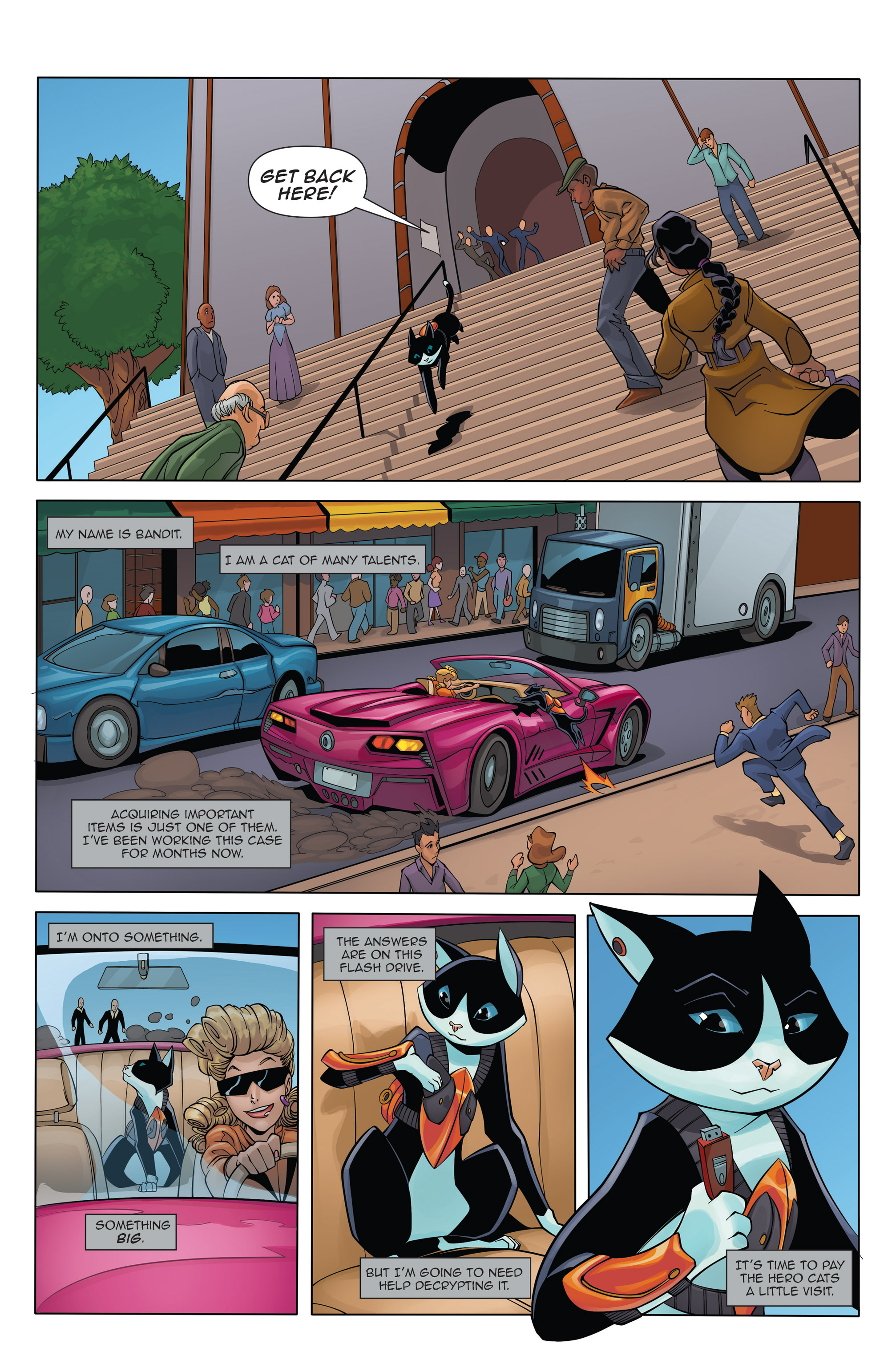 Read online Hero Cats comic -  Issue #7 - 8