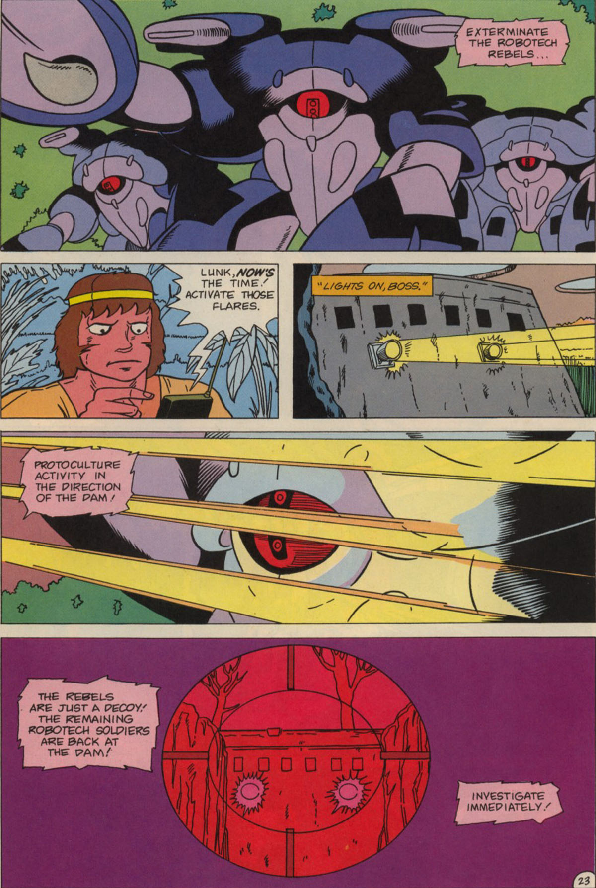 Read online Robotech The New Generation comic -  Issue #14 - 30