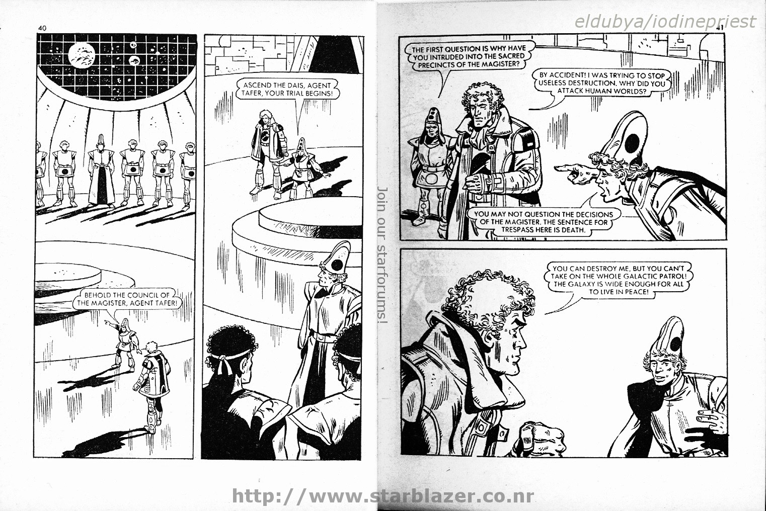 Read online Starblazer comic -  Issue #153 - 22
