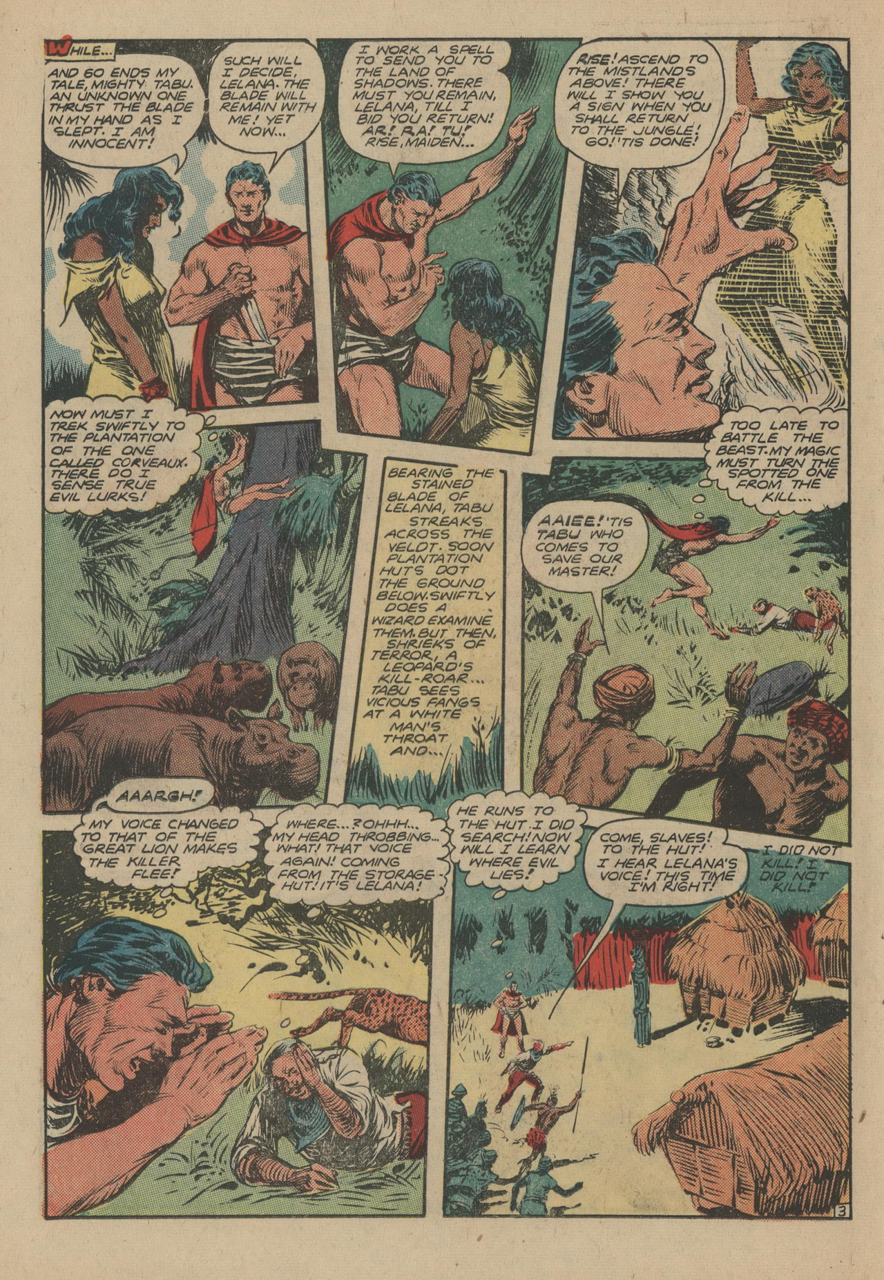 Read online Jungle Comics comic -  Issue #109 - 36