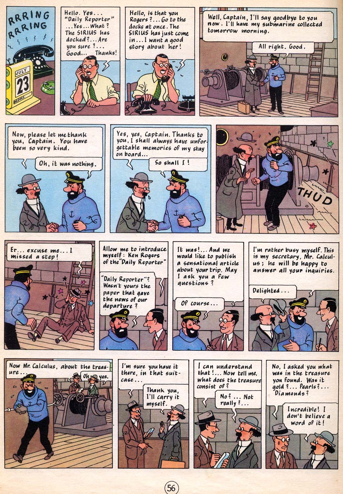 Read online The Adventures of Tintin comic -  Issue #12 - 58