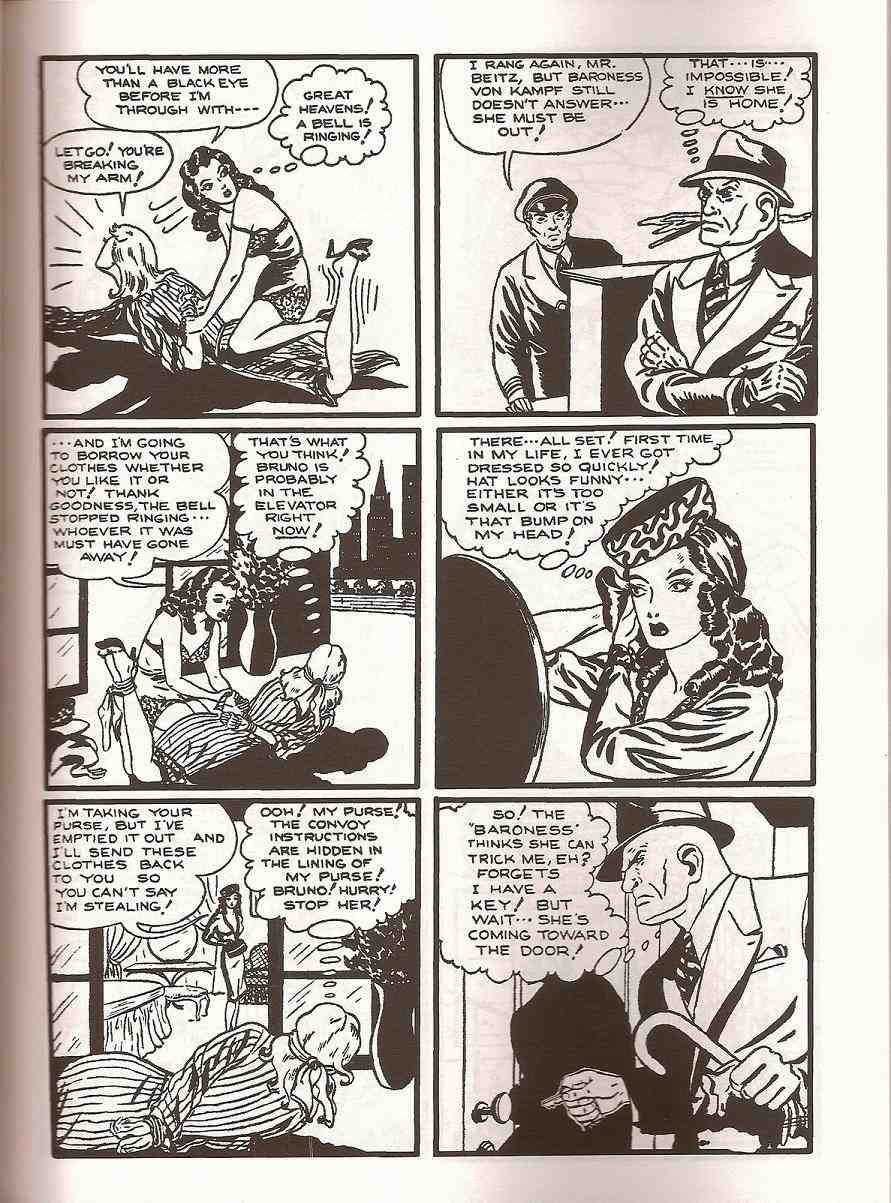 Read online Miss Fury (1942) comic -  Issue #1 - 23