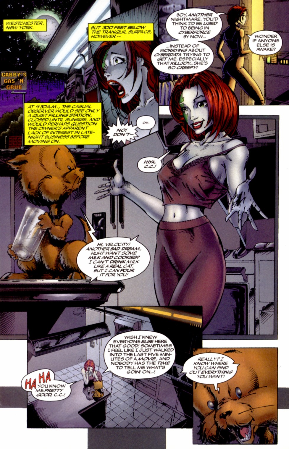 Read online Cyberforce Origins comic -  Issue #1 - 3
