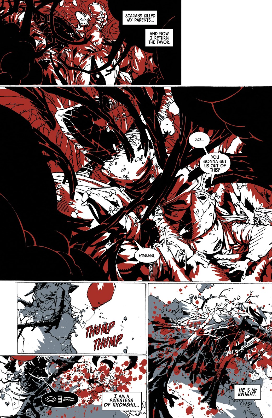 Moon Knight: Black, White & Blood issue 1 - Page 9