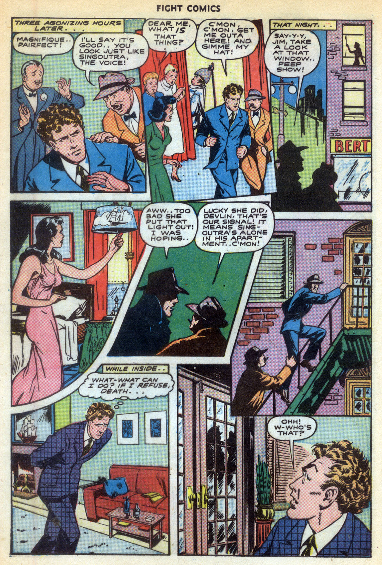 Read online Fight Comics comic -  Issue #33 - 20