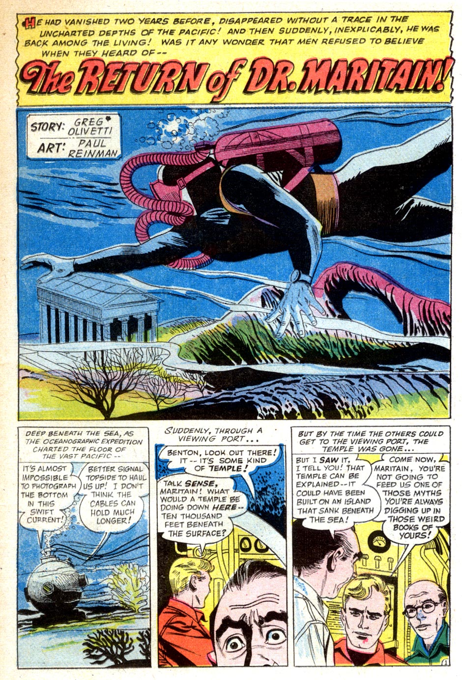 Read online Adventures Into The Unknown comic -  Issue #106 - 21