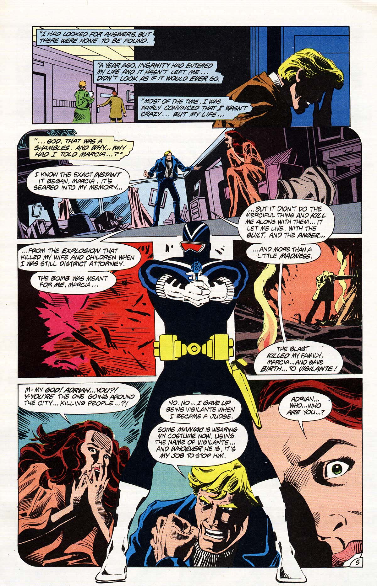Read online Vigilante (1983) comic -  Issue #23 - 6