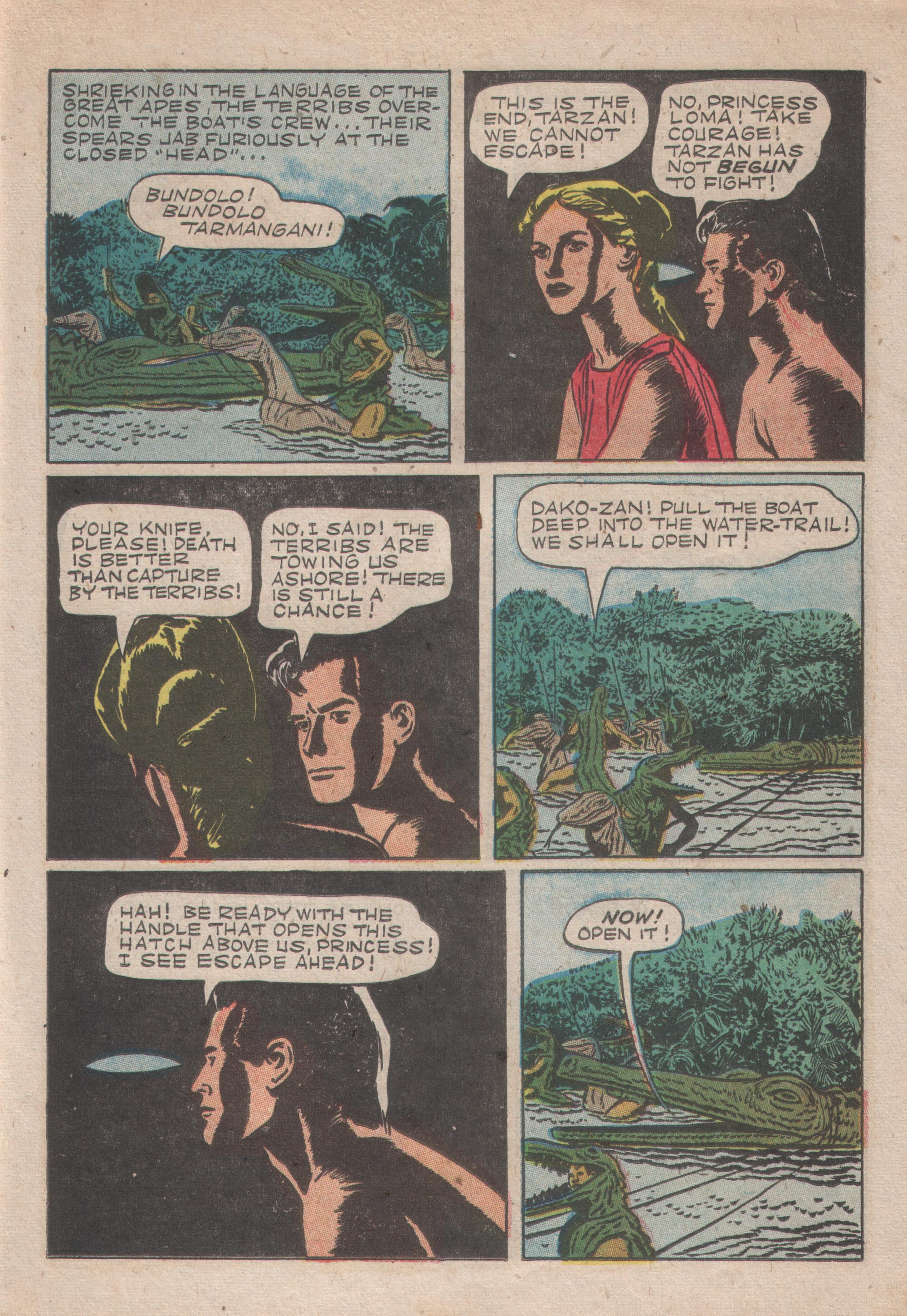 Read online Tarzan (1948) comic -  Issue #34 - 23