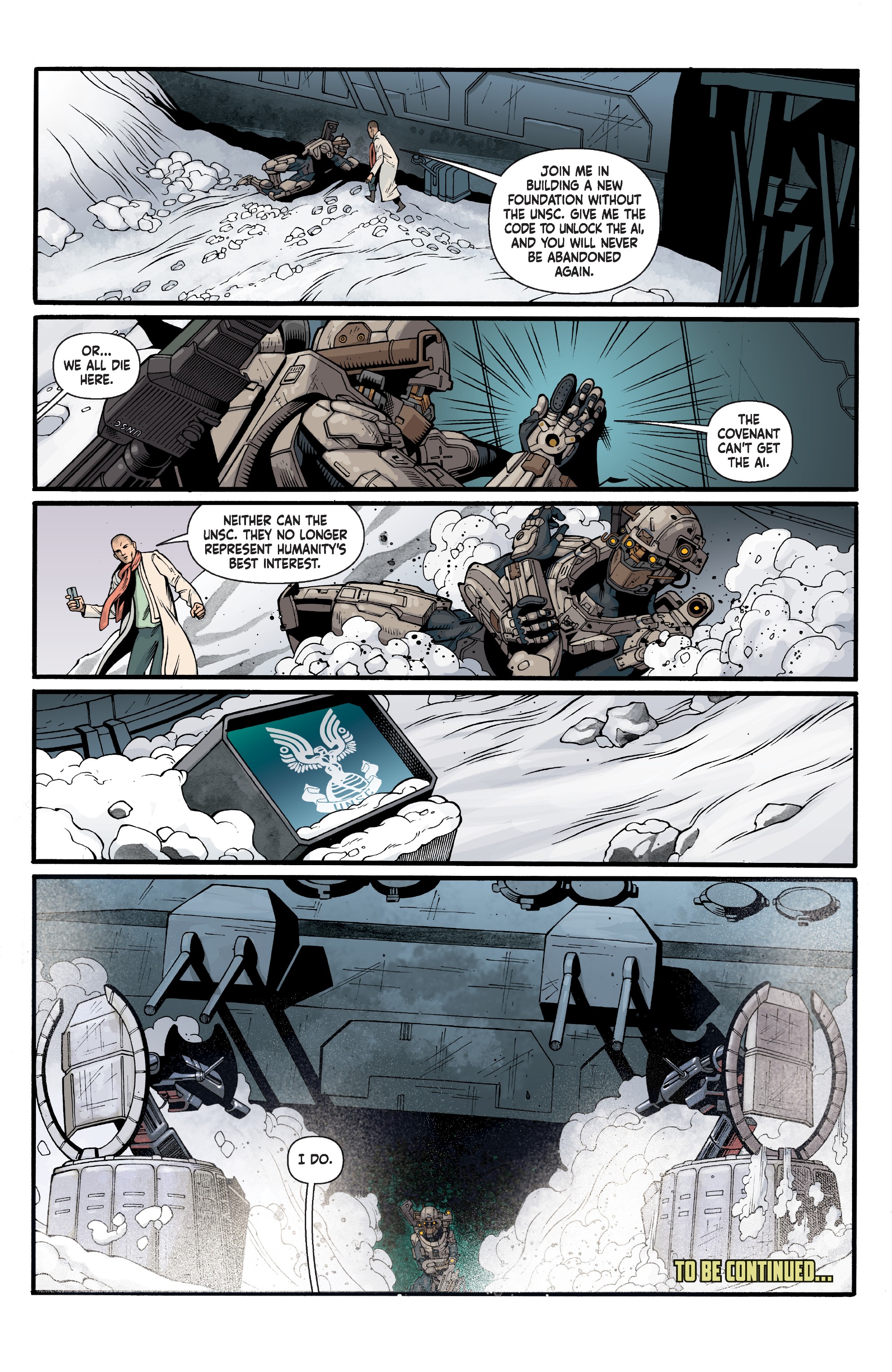 Read online Halo: Lone Wolf comic -  Issue #3 - 22