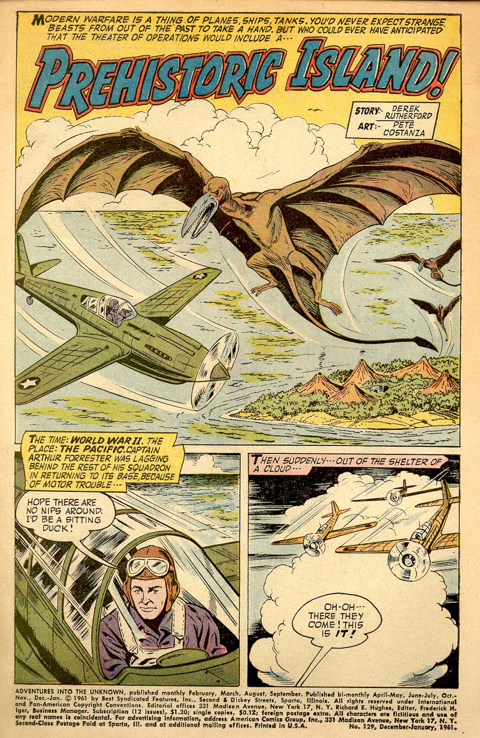 Read online Adventures Into The Unknown comic -  Issue #129 - 3