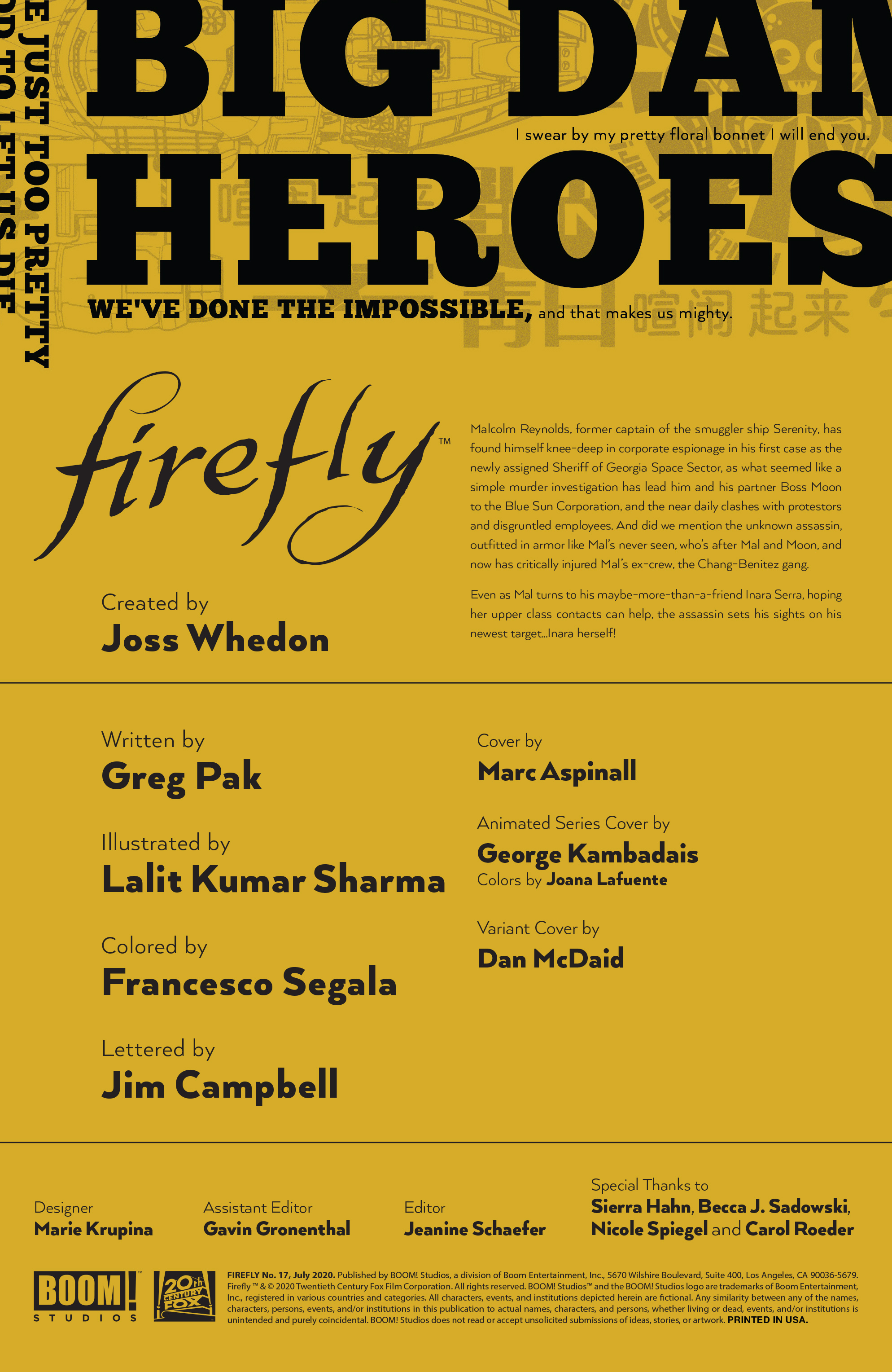 Read online Firefly comic -  Issue #17 - 2