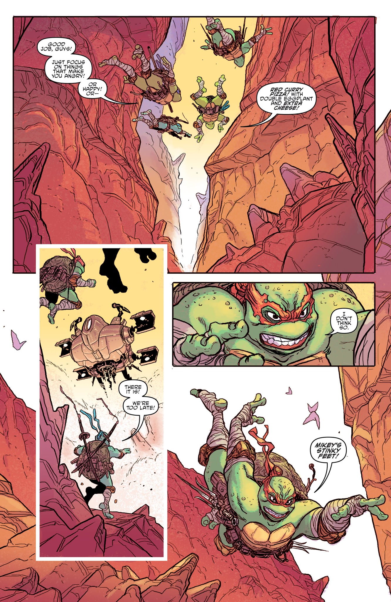 Read online Teenage Mutant Ninja Turtles: Dimension X comic -  Issue #1 - 14