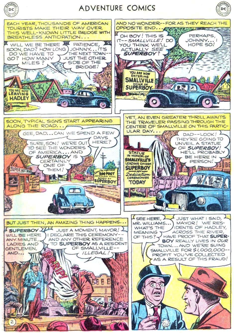 Adventure Comics (1938) issue 166 - Page 3