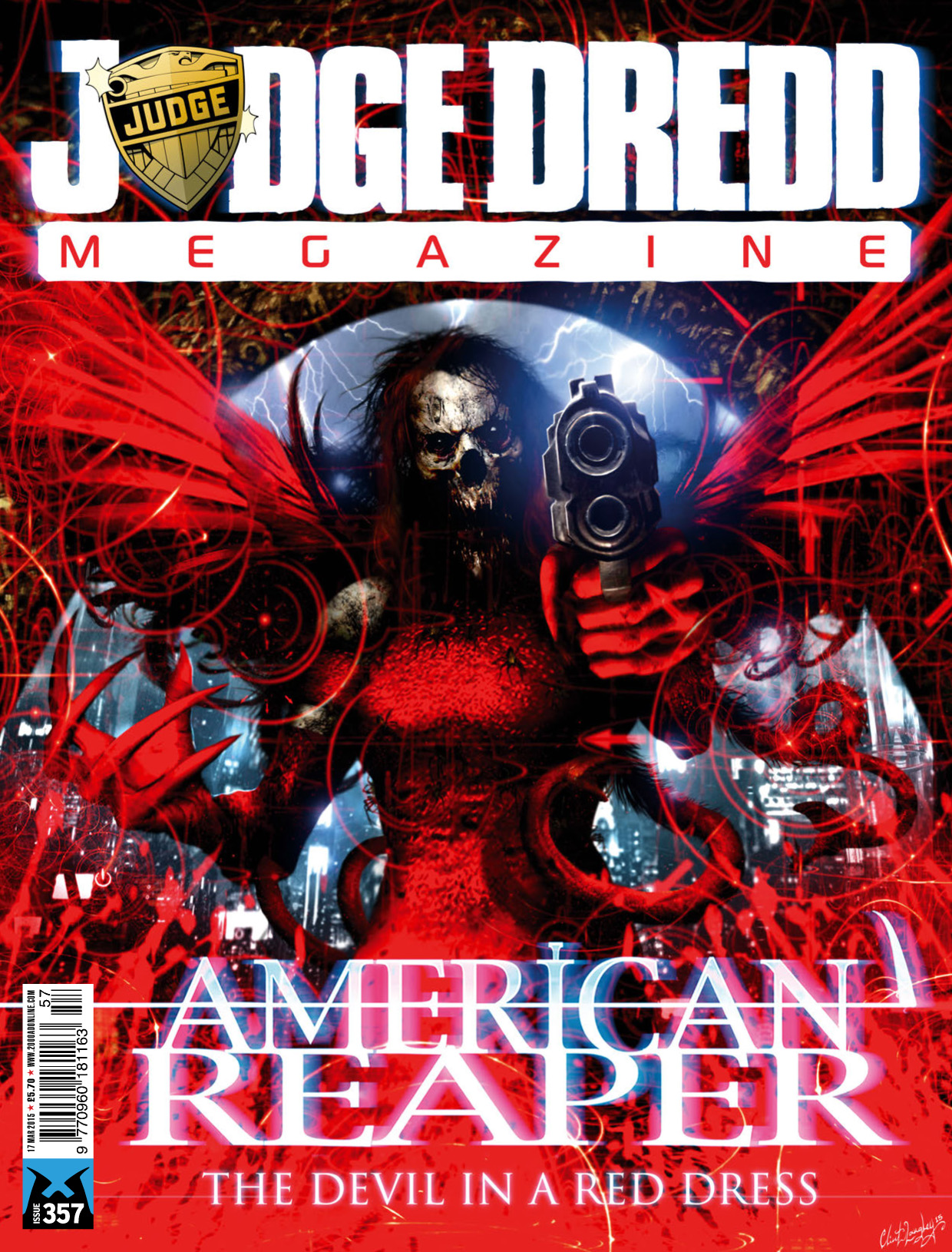 Read online Judge Dredd Megazine (Vol. 5) comic -  Issue #357 - 1