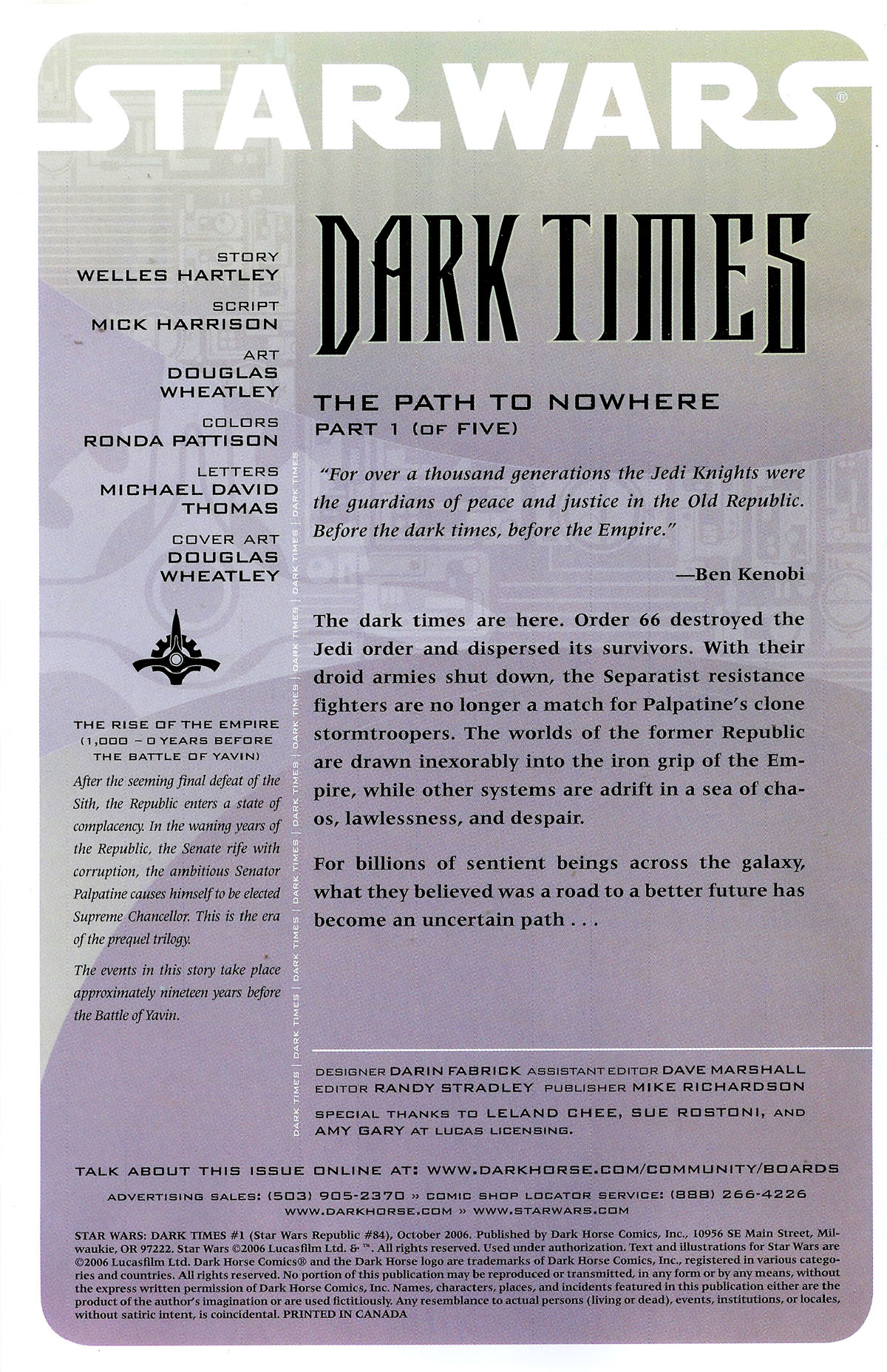 Read online Star Wars: Dark Times comic -  Issue #1 - The Path To Nowhere, Part 1 - 2